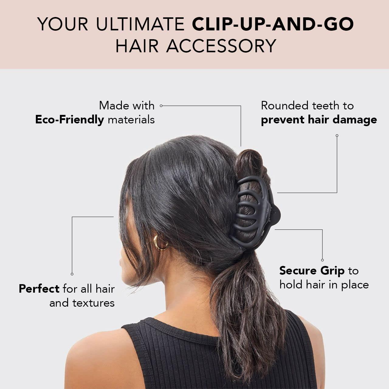 Pinzas de Garra de Pulpo Kitsch - 2 Piezas para Cabello Grueso