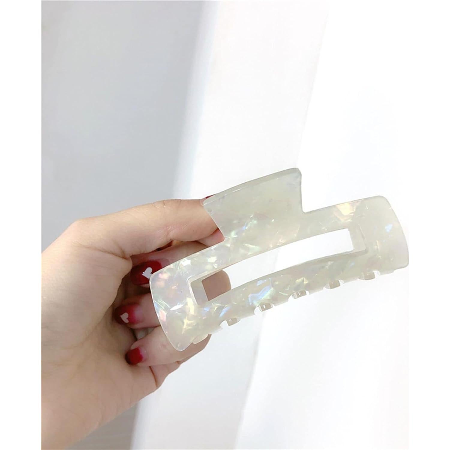 Clips de Cabello Sursarbelor 4 Piezas Acetato Color Sirena