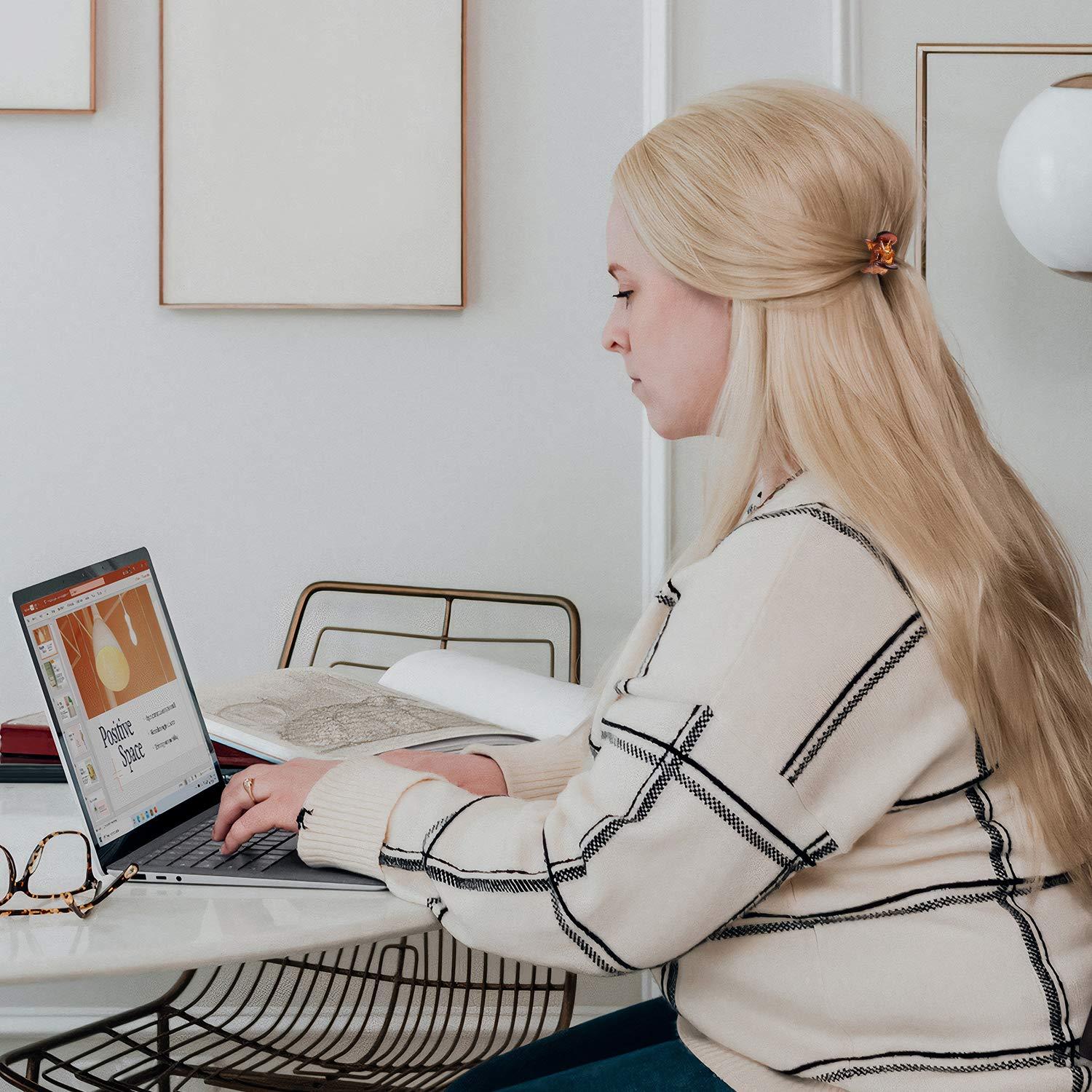 Clips de Garra de Cabello YOHAMA 36 Pcs 1.27 cm 3 Colores