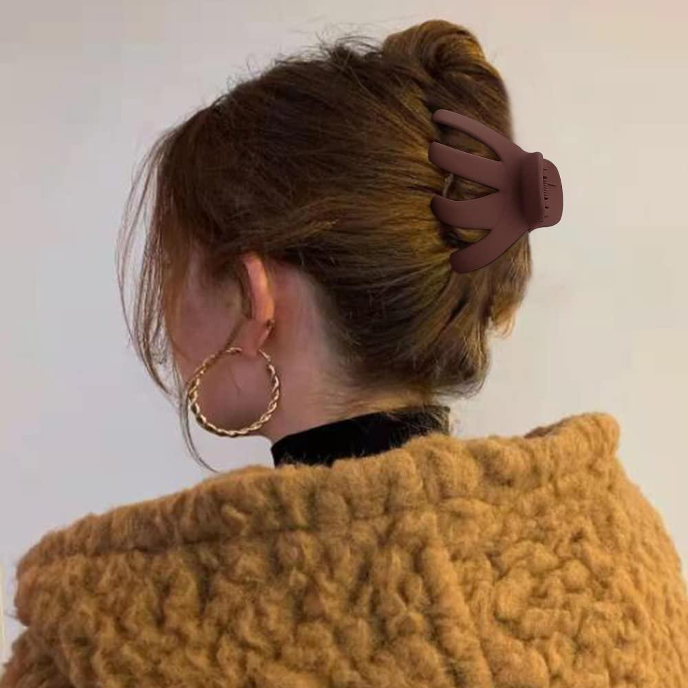 Pinzas grandes para el cabello Atoden - 5 piezas 8 cm antideslizantes