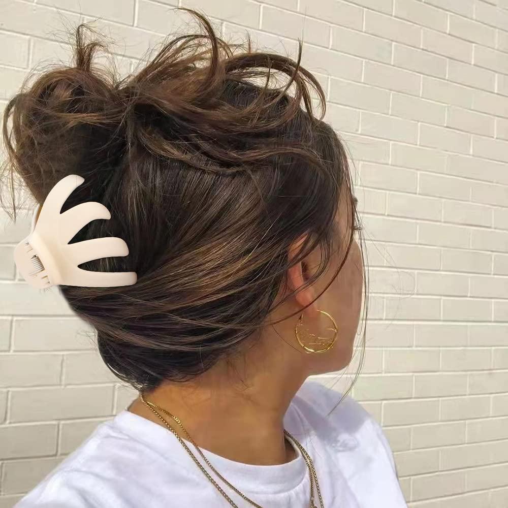 Pinzas grandes para el cabello Atoden - 5 piezas 8 cm antideslizantes