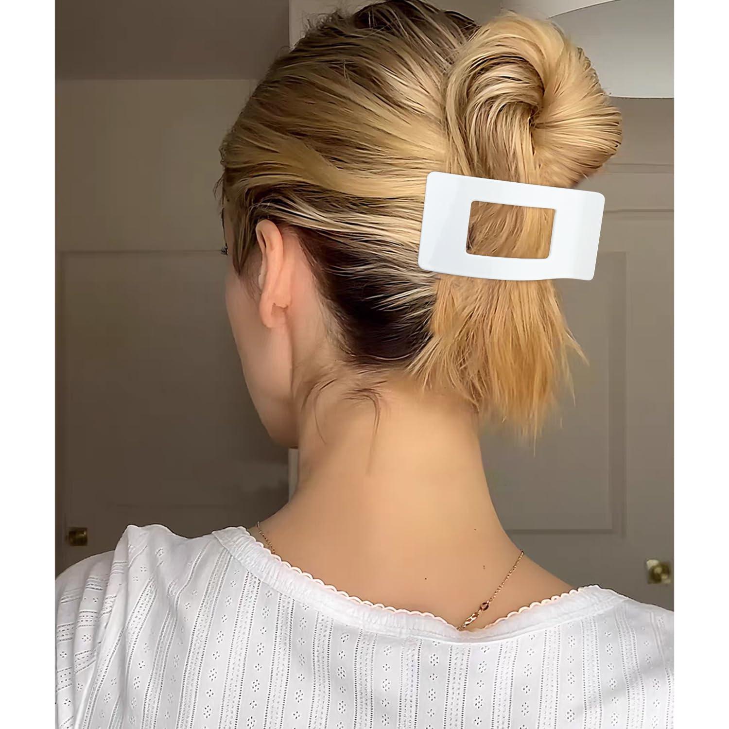 Clips de Pelo Planos Velscrun Tortuga 8.4 cm - Fuerte Sujeción
