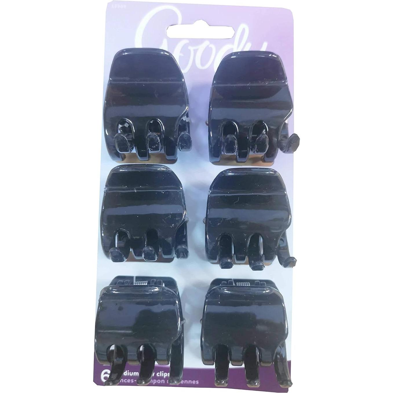 Pinzas de Garra Goody Classic - 6 Piezas, Colores Variados