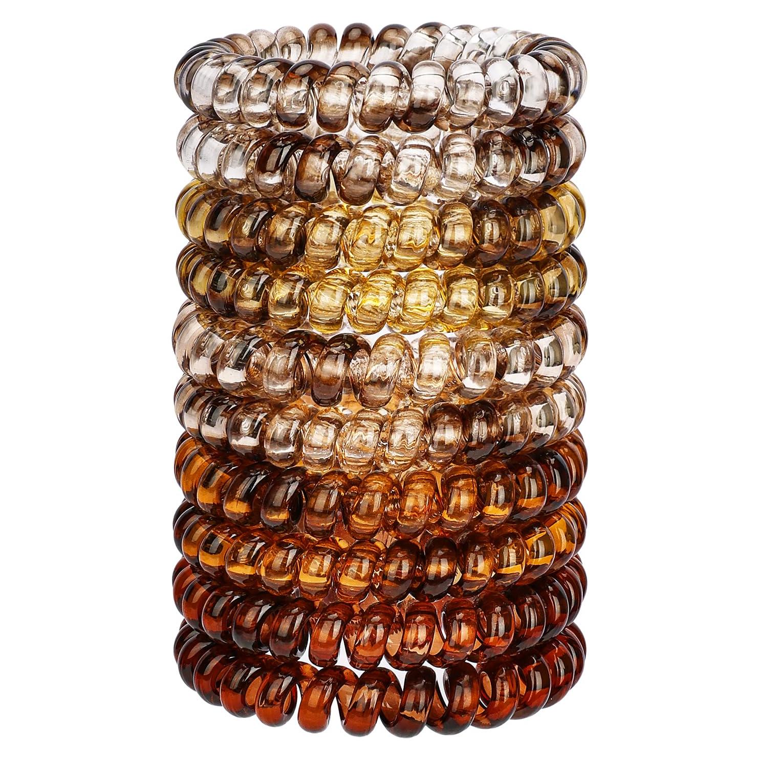 Tiras de Cabello en Espiral JessLab, Set 10 Pcs, Sin Daño