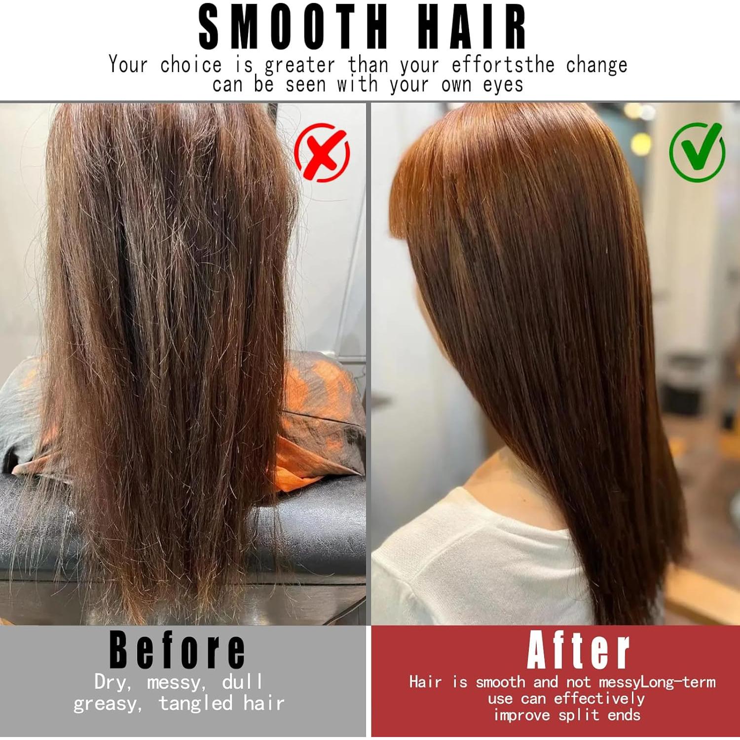 Cepillo de cabello plegable con espejo MOZEAT Negro 20.2 cm