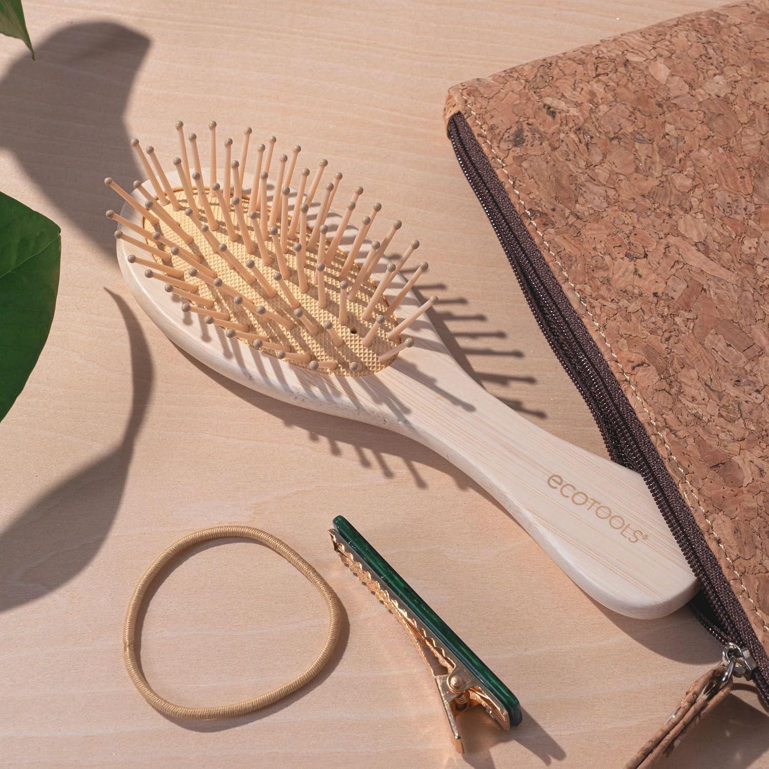 Cepillo Desenredante Mini EcoTools - Bambú Vegano 20.32 cm