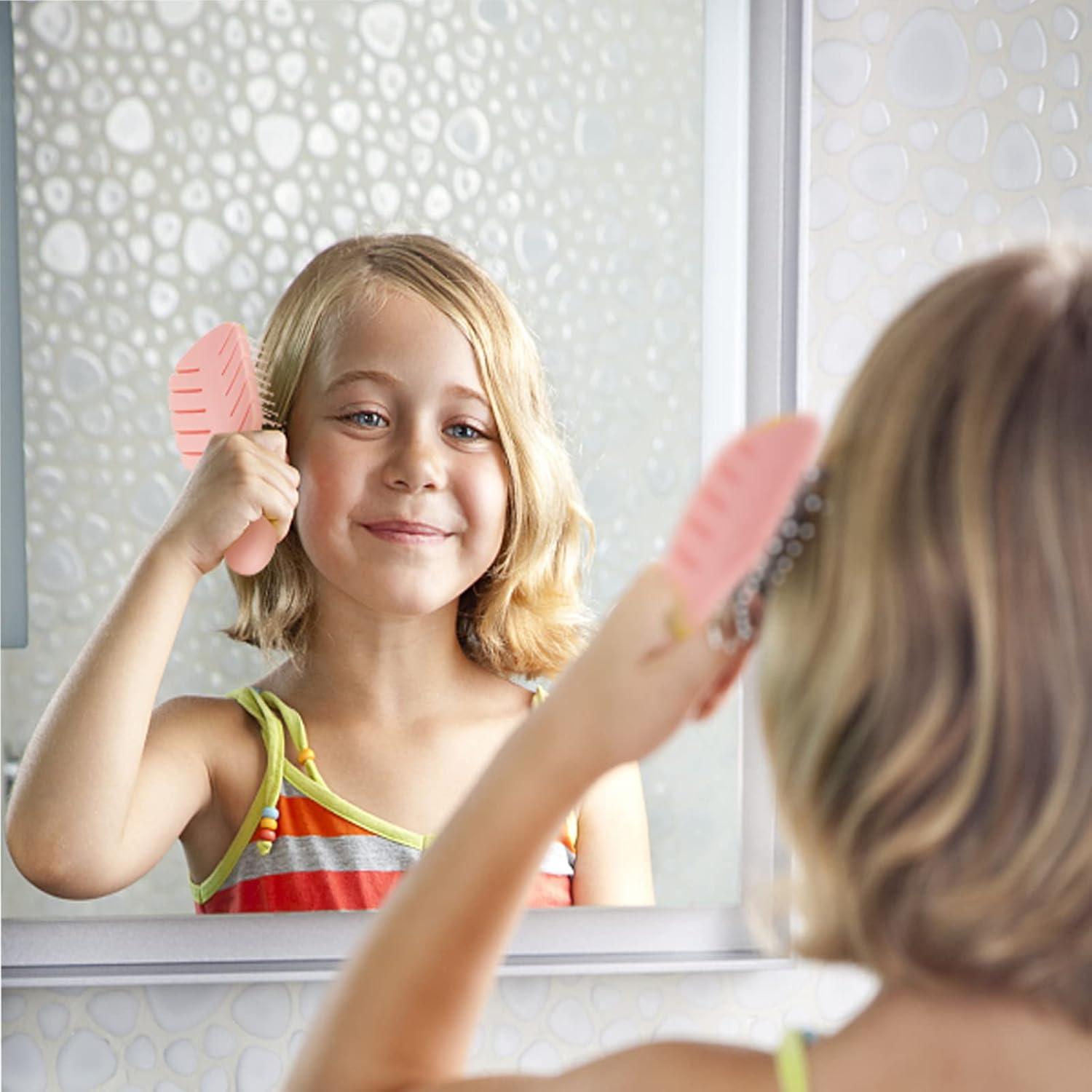 Cepillo Desenredante Mini Sofmild Rosa para Viaje 13.7cm