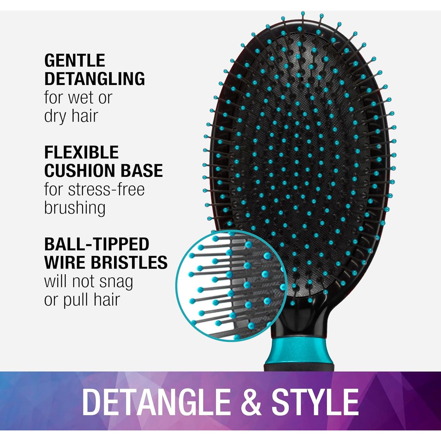 Cepillo Desenredante Conair Salon Results - Acolchado 23.5cm