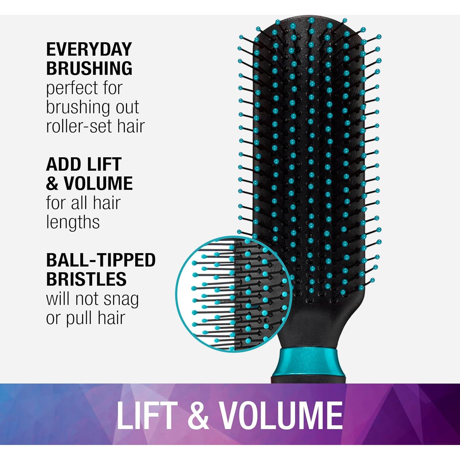 Cepillo Desenredante Conair Salon Results - Nylon, Verde