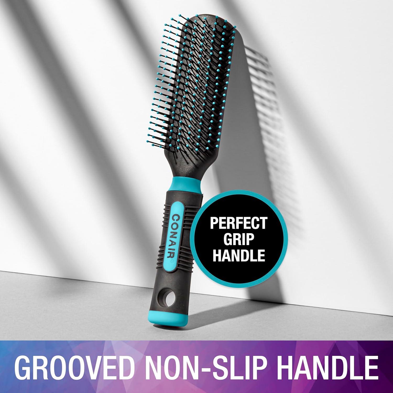 Cepillo Desenredante Conair Salon Results - Nylon, Verde