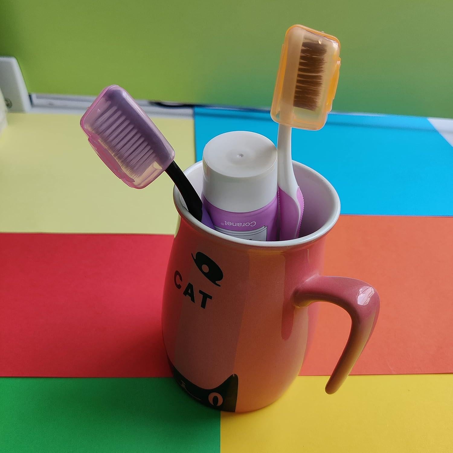 10 Estuches Protectores de Cepillo de Dientes ZYYC - Colores Variados