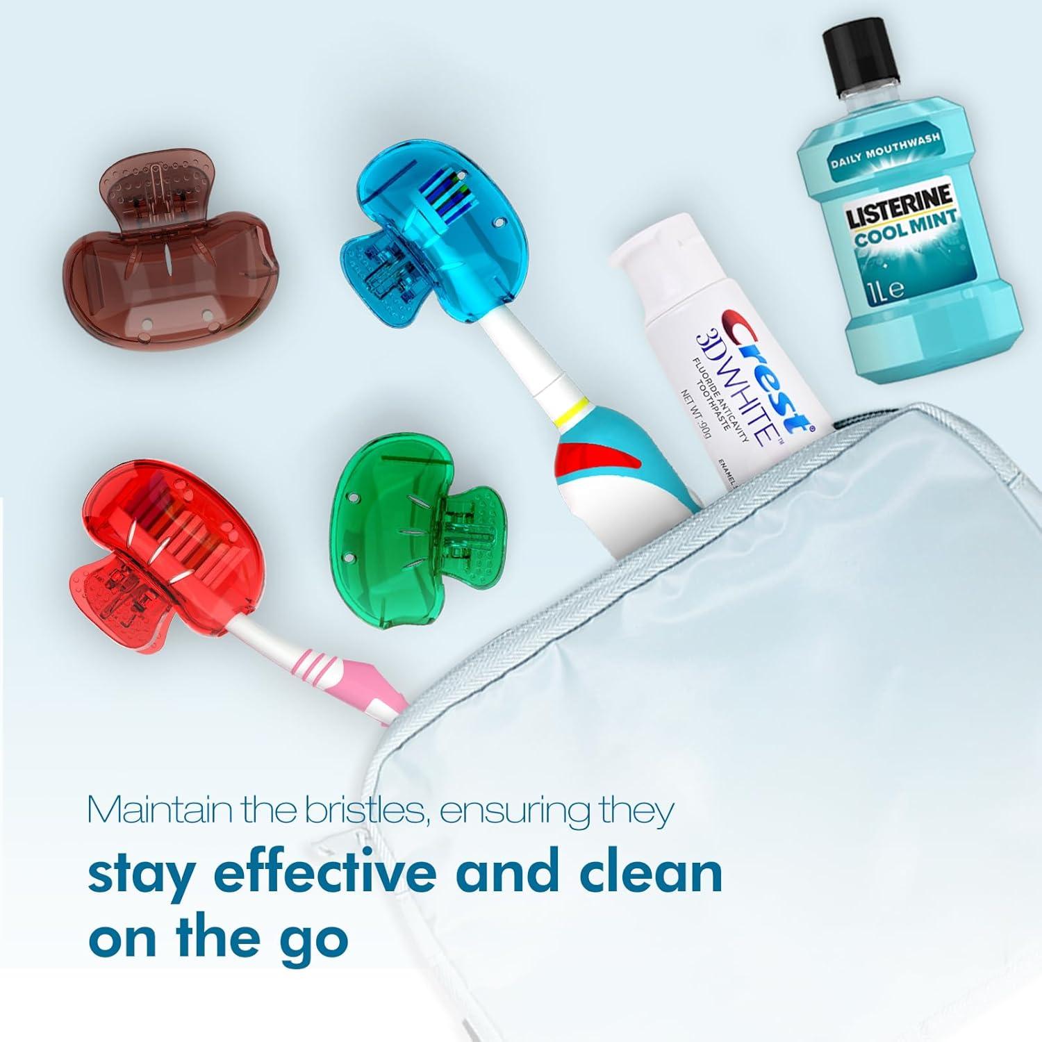 Cubiertas de Cabeza de Cepillo de Dientes Nincha - 6 Colores