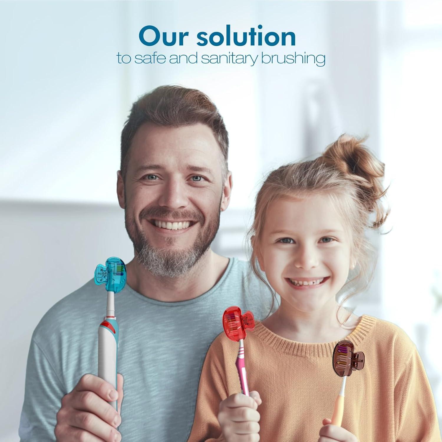 Cubiertas de Cabeza de Cepillo de Dientes Nincha - 6 Colores