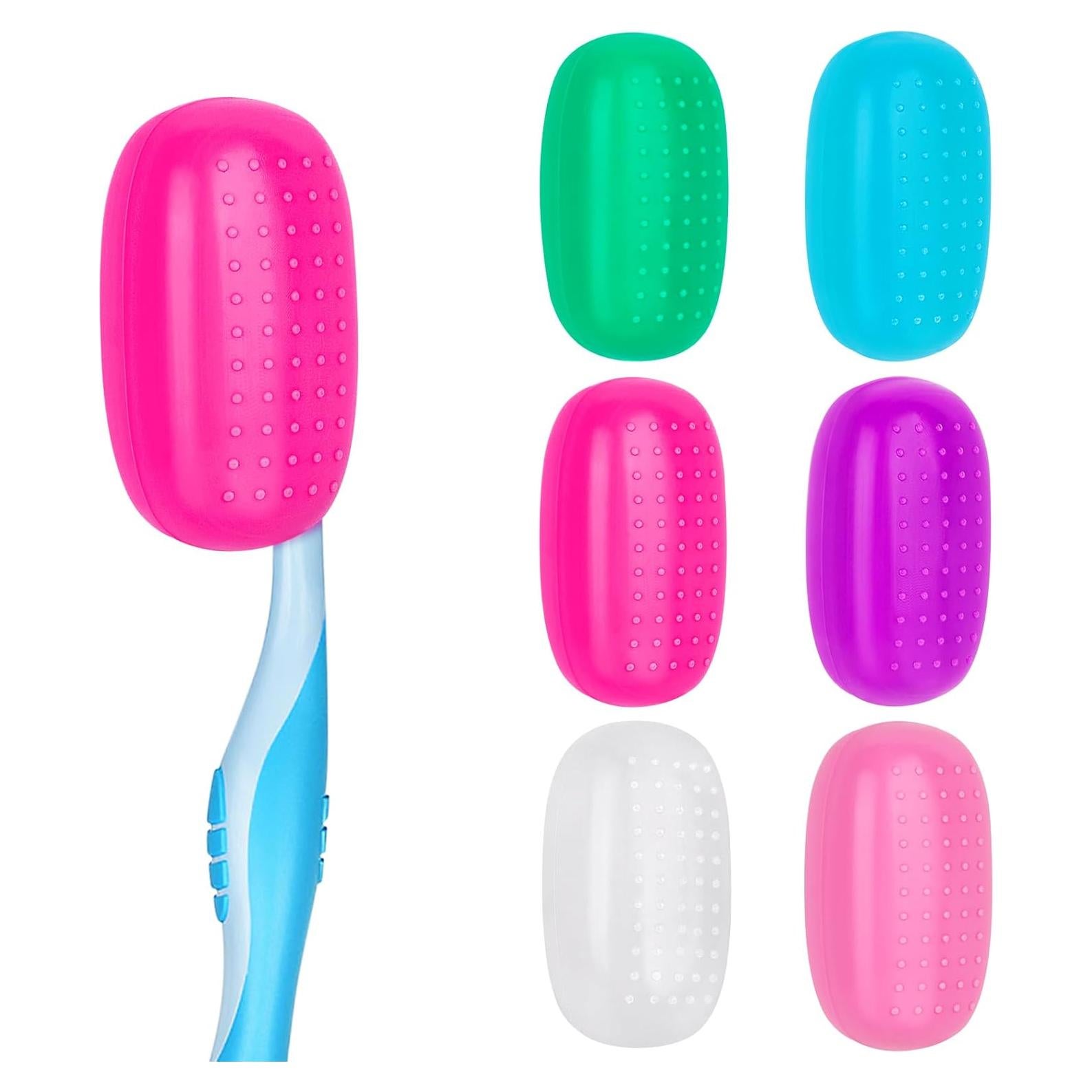 Cubiertas de Cabeza de Cepillo de Dientes Hxezoc - 6 Piezas Silicona