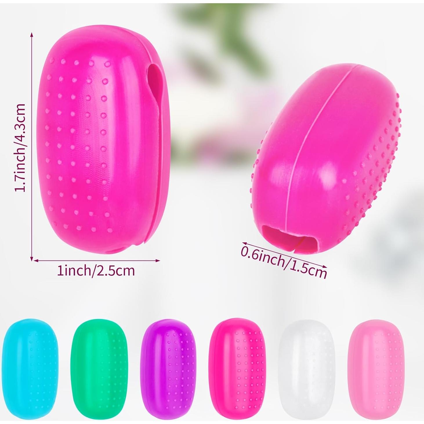 Cubiertas de Cabeza de Cepillo de Dientes Hxezoc - 6 Piezas Silicona