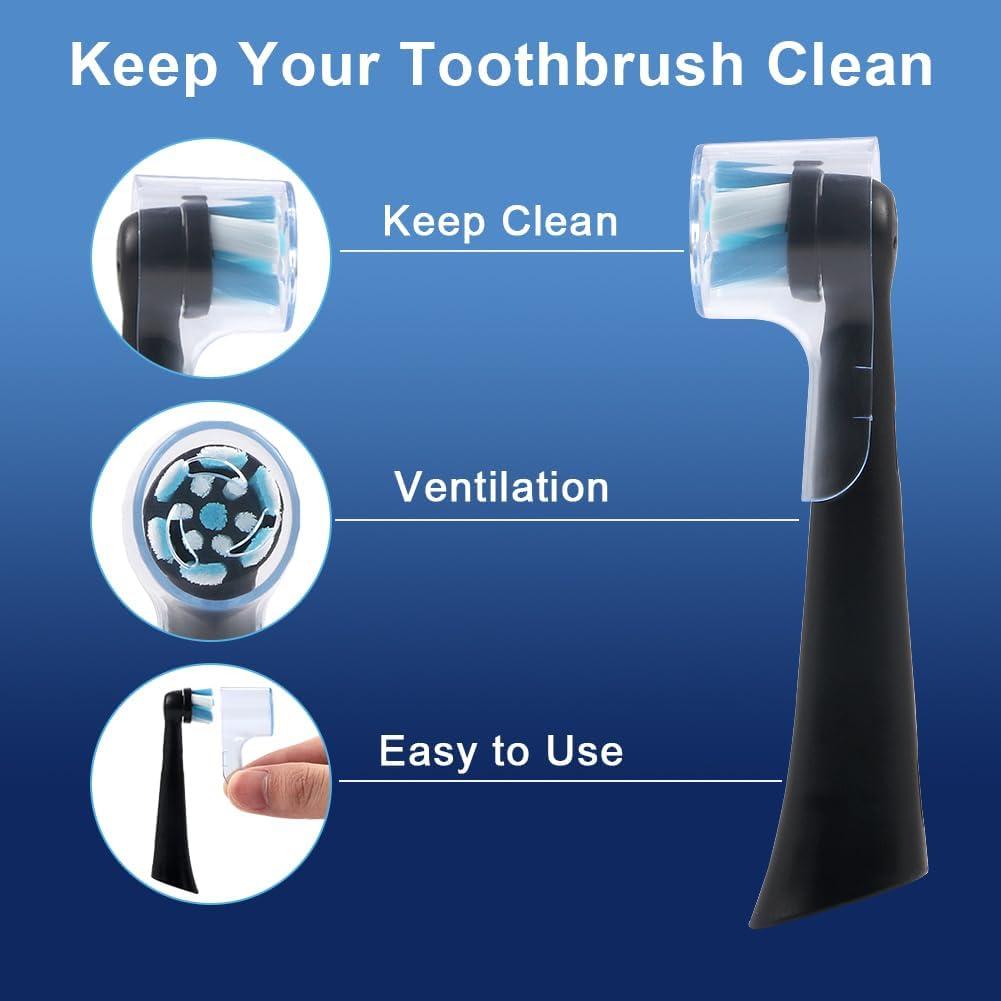 Paquete de 6 cubiertas para cepillos Oral B iO - DeBizz