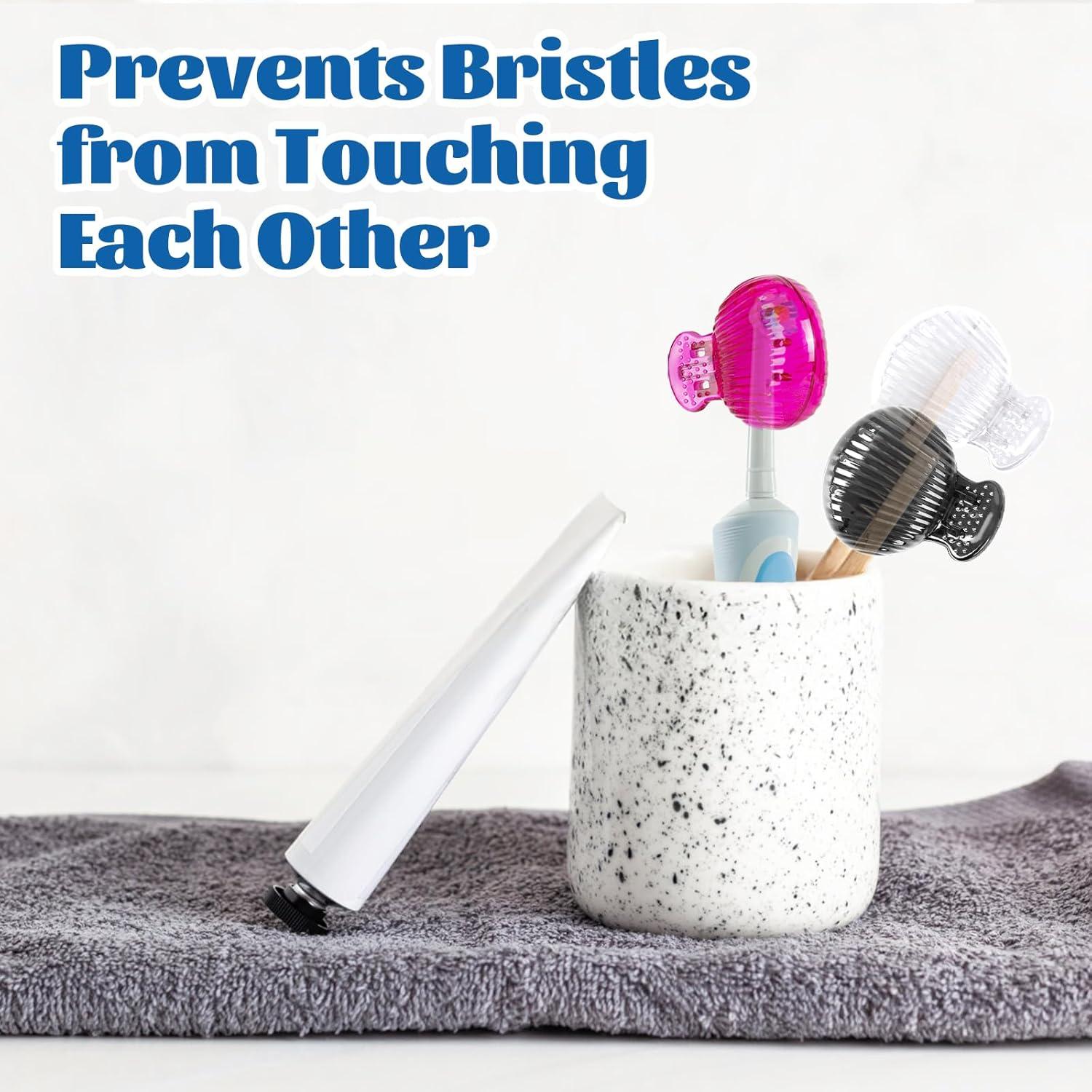 Cubiertas de Cepillo de Dientes UCEC 6 Pack - Protectores Viaje