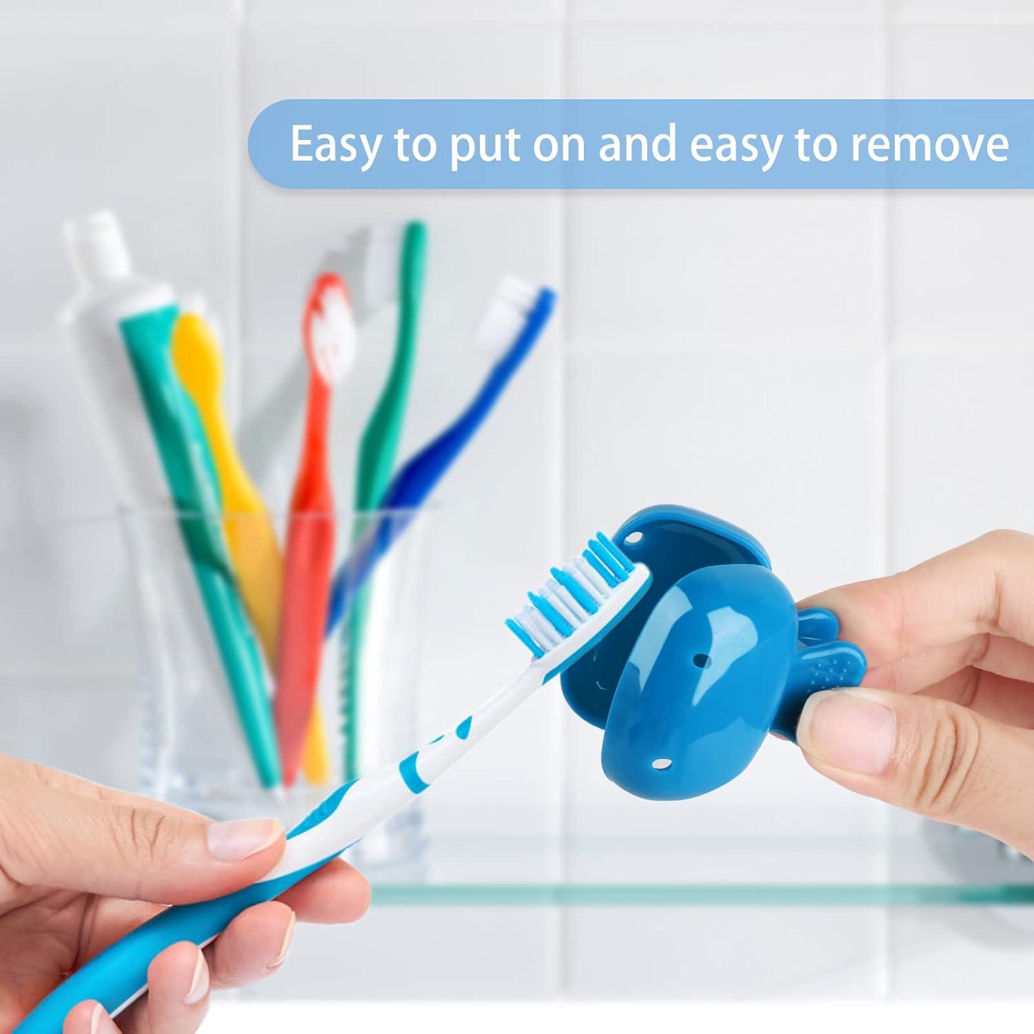 6 Tapas Protectores de Cepillo de Dientes Waenerec - Viaje