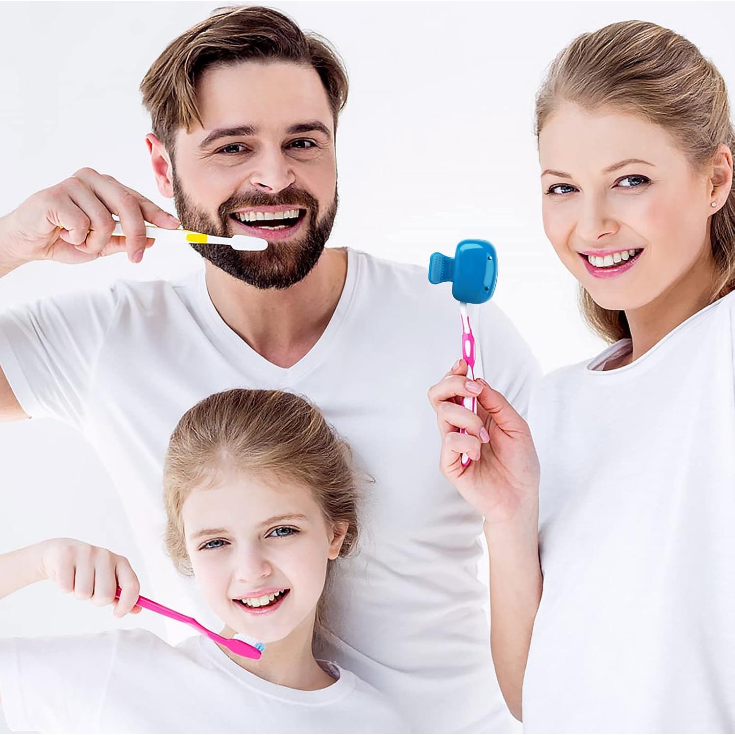 6 Tapas Protectores de Cepillo de Dientes Waenerec - Viaje