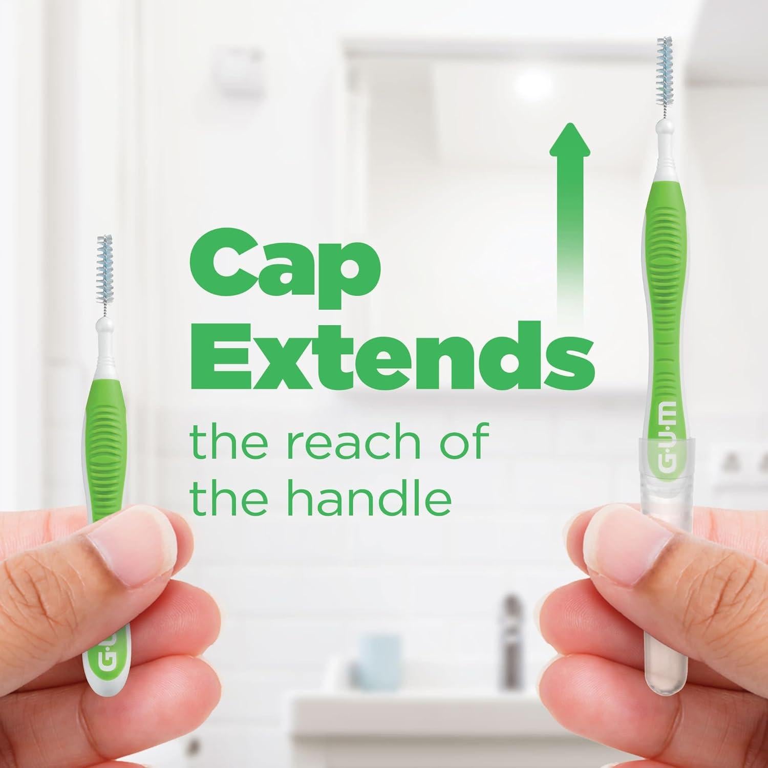 GUM Proxabrush Go-Betweens Ajustado - Cepillos Interdentales 10ct