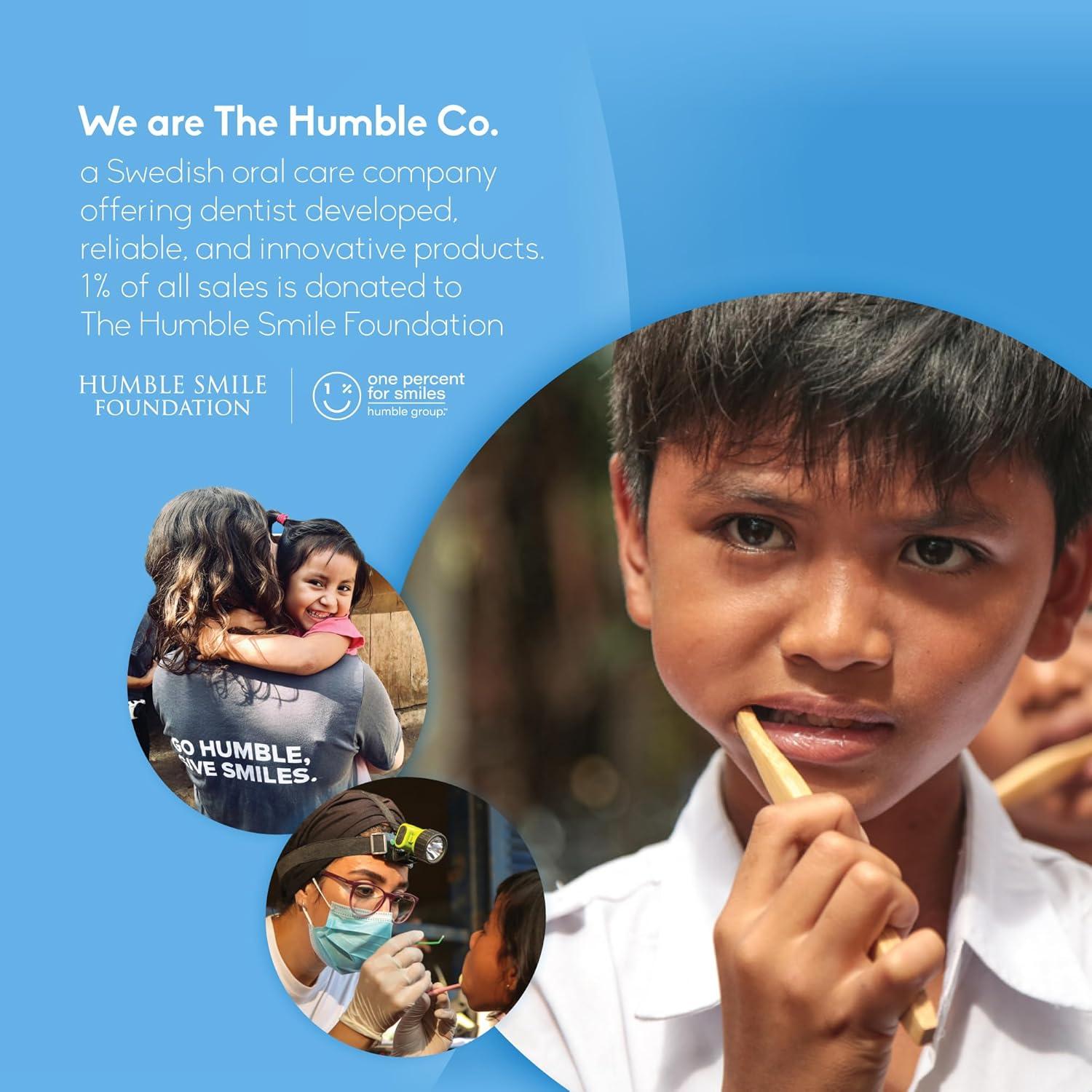 Palillos de Hilo Dental The Humble Co. Menta 200 Unidades