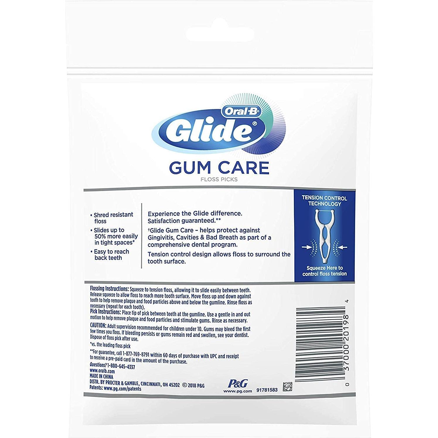 Palillos de Hilo Dental Oral-B Glide 30 Unidades Sin Sabor