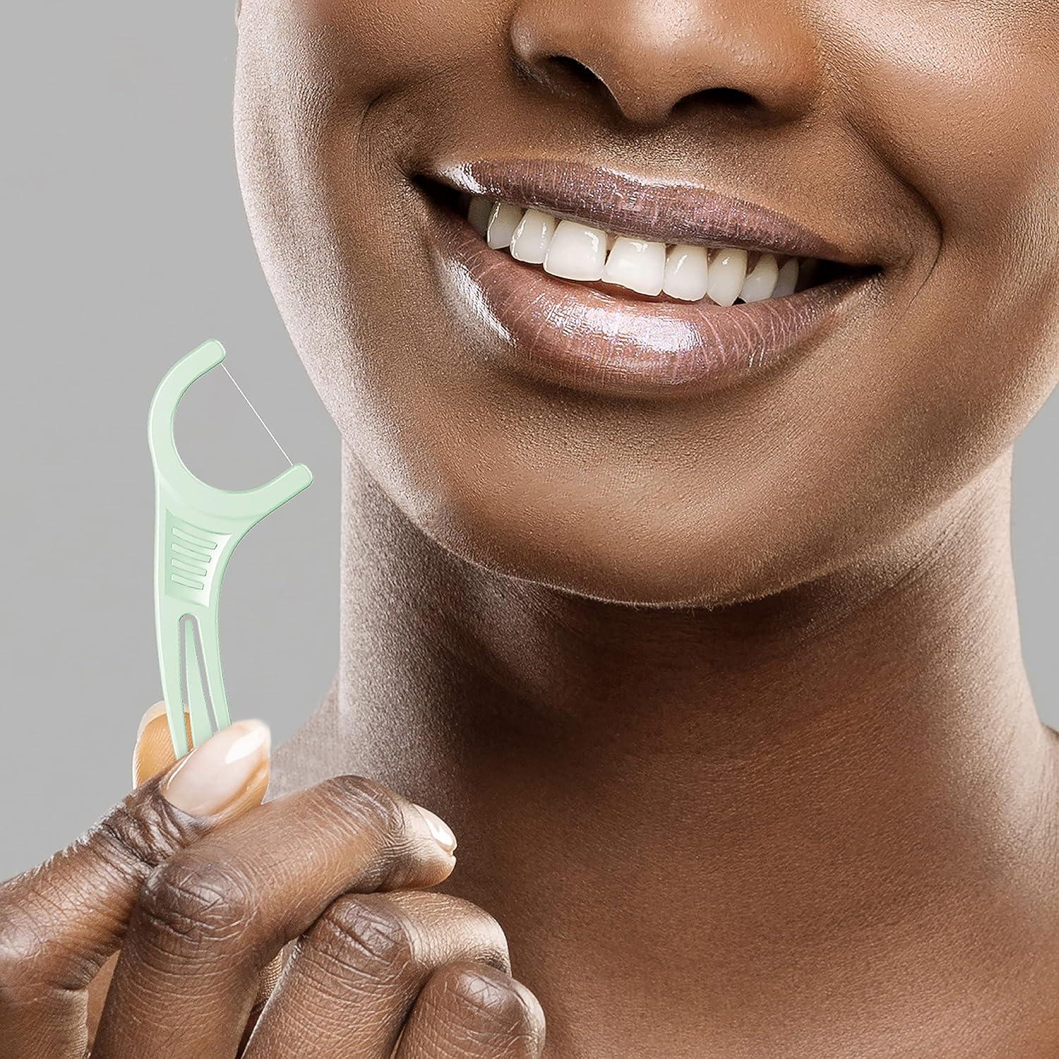 Hilo Dental Plackers Micro Mint 750 Unidades Sabor Menta