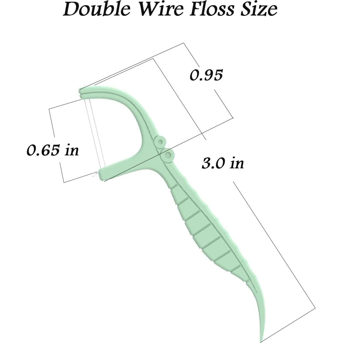 Palillos de Hilo Dental de Menta Holy Rose - 300 Unidades