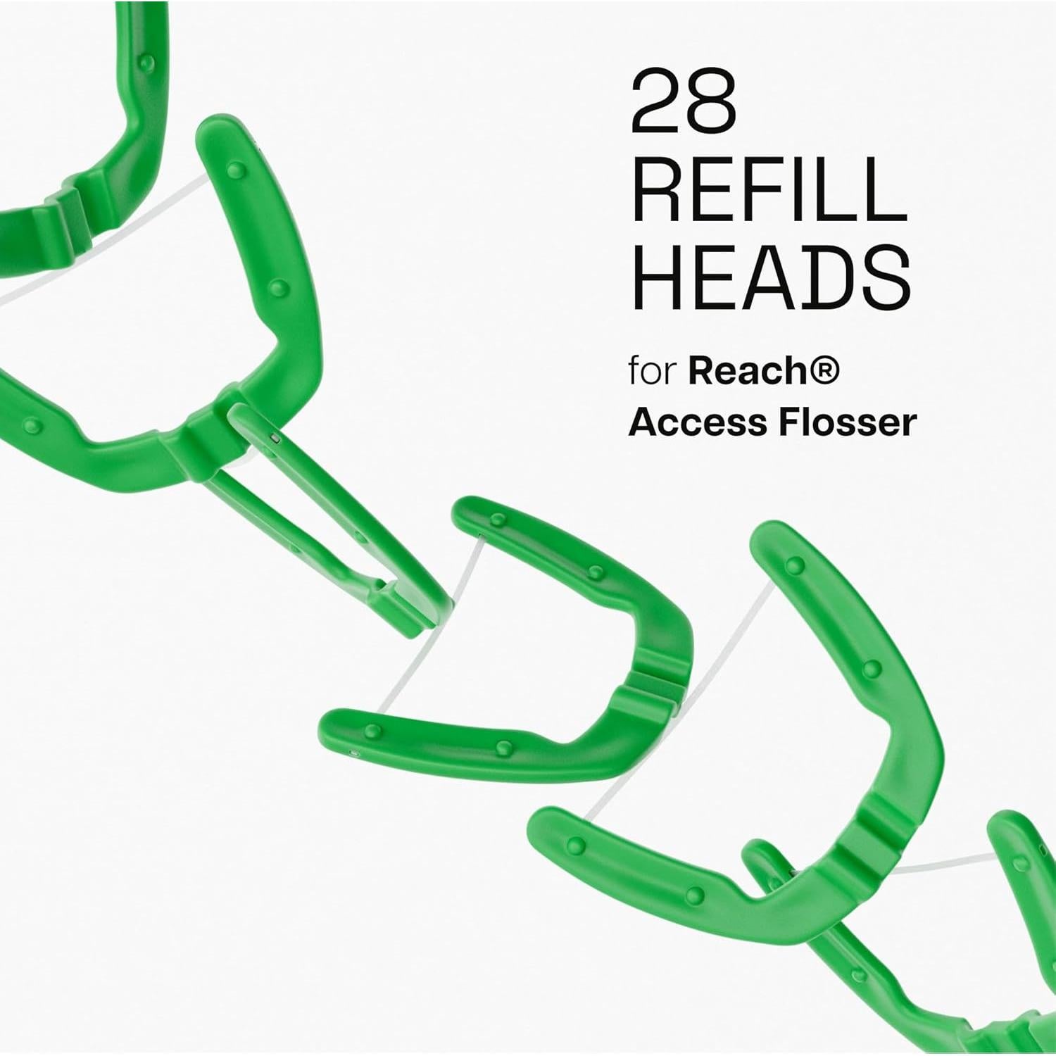 Accesorios de Hilo Dental REACH Ultraclean Menta 28 Piezas