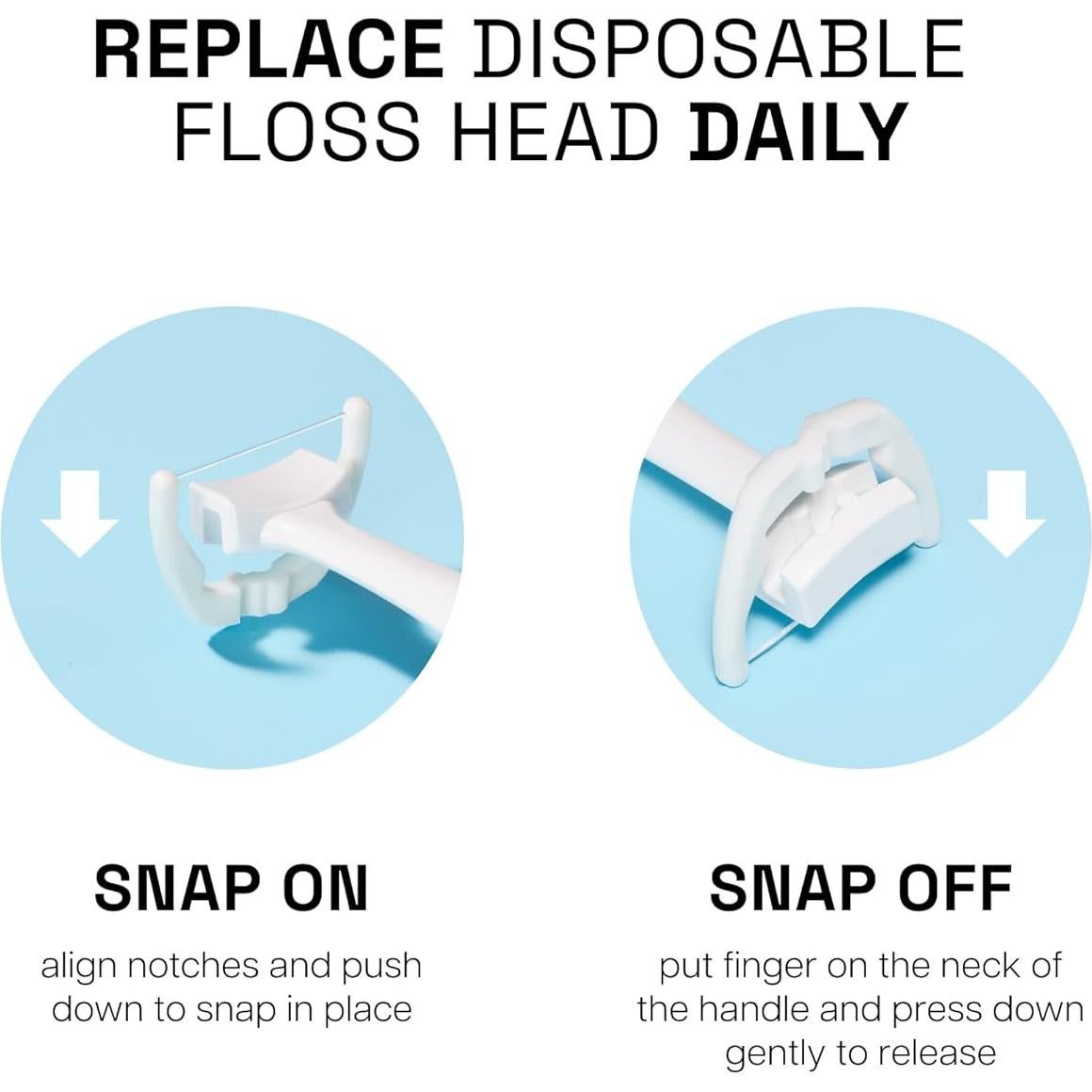 Accesorios de Hilo Dental REACH Ultraclean Menta 28 Piezas