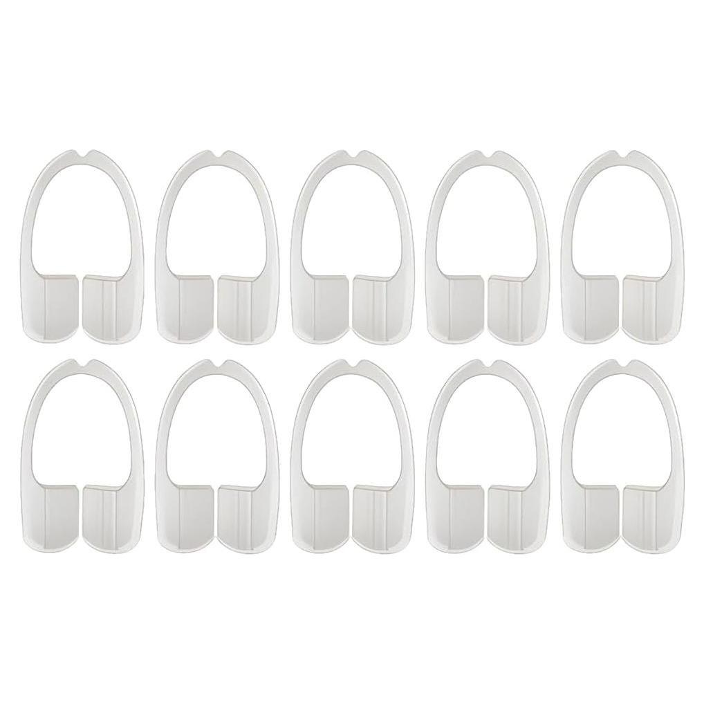 10 Protectores Nocturnos Dentales ZJchao de Goma Anti Molar