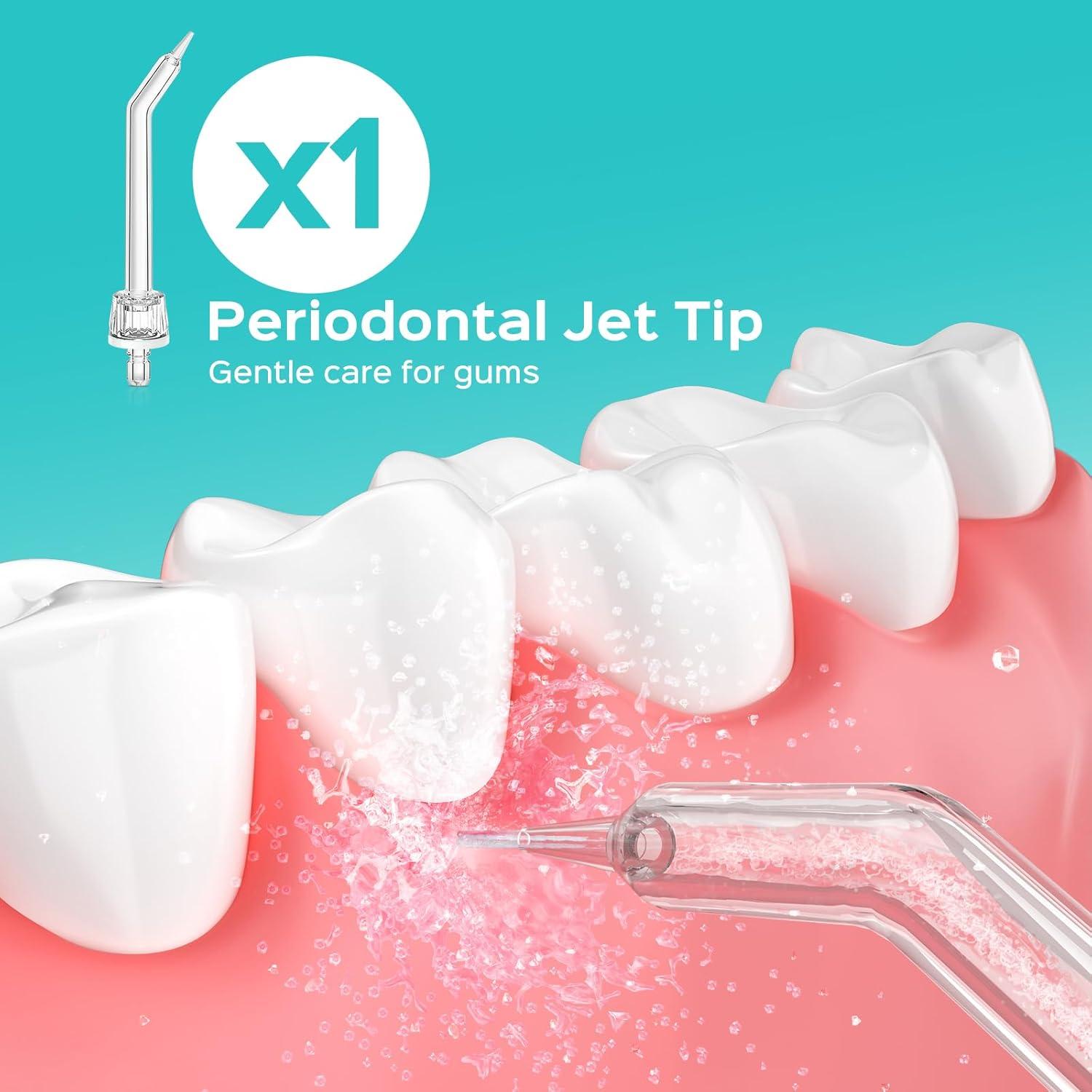 Cabezas de Repuesto COSLUS para Irrigador Dental C20 y E40 - 5 Piezas