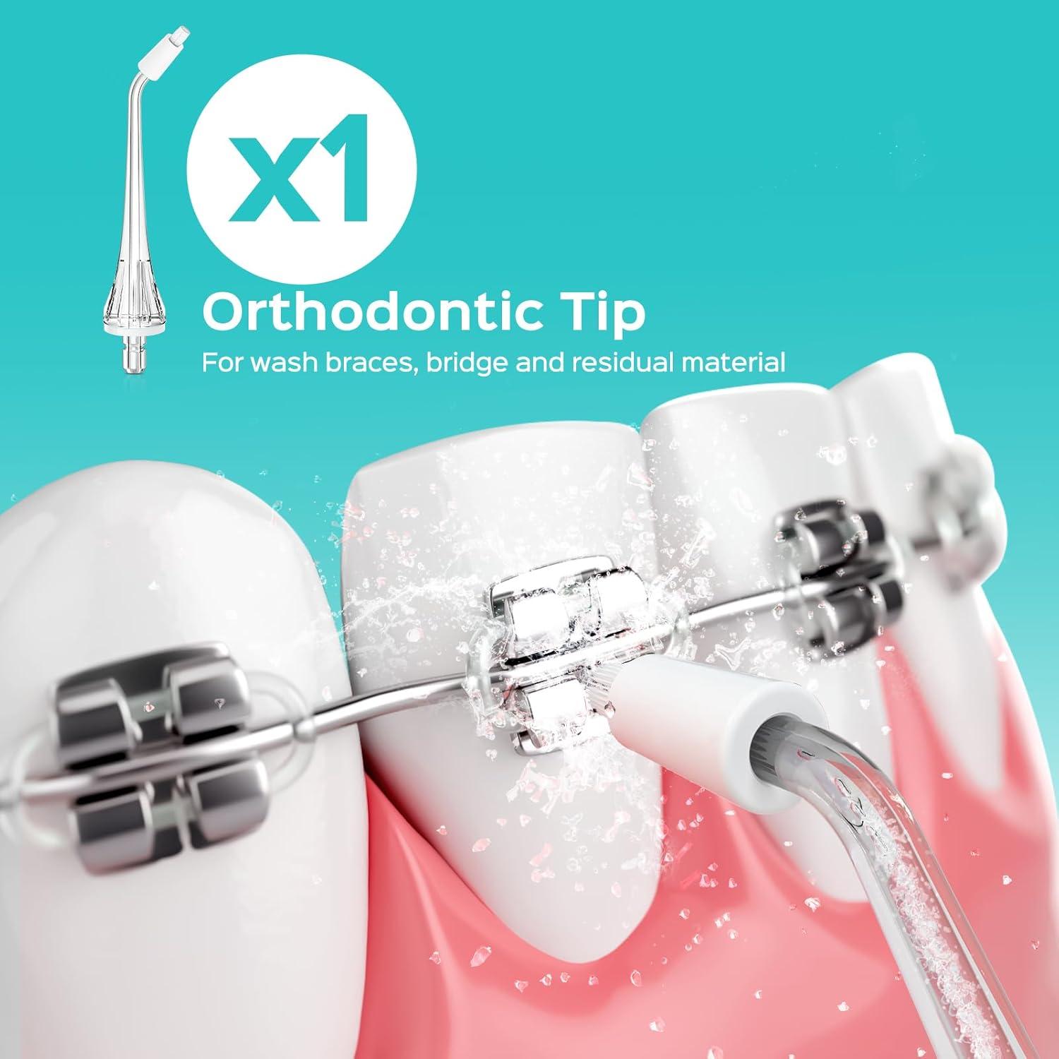 Cabezas de Repuesto COSLUS para Irrigador Dental C20 y E40 - 5 Piezas