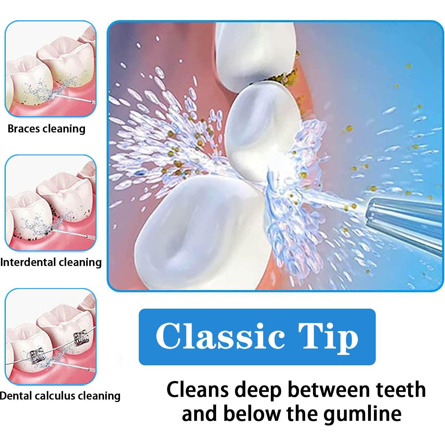 3 Puntas de Reemplazo para Irrigador Bucal Waterpik Tiankohelan