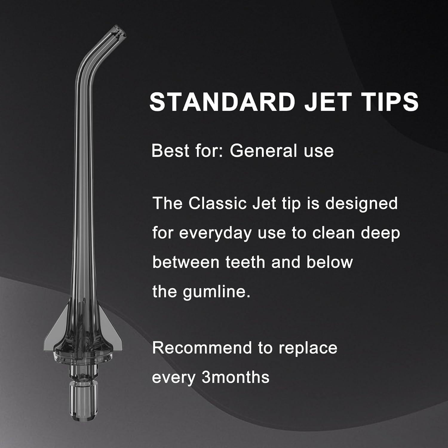 Puntas de Reemplazo para Irrigador Bucal Nicwell Oralfree - 4 Unidades