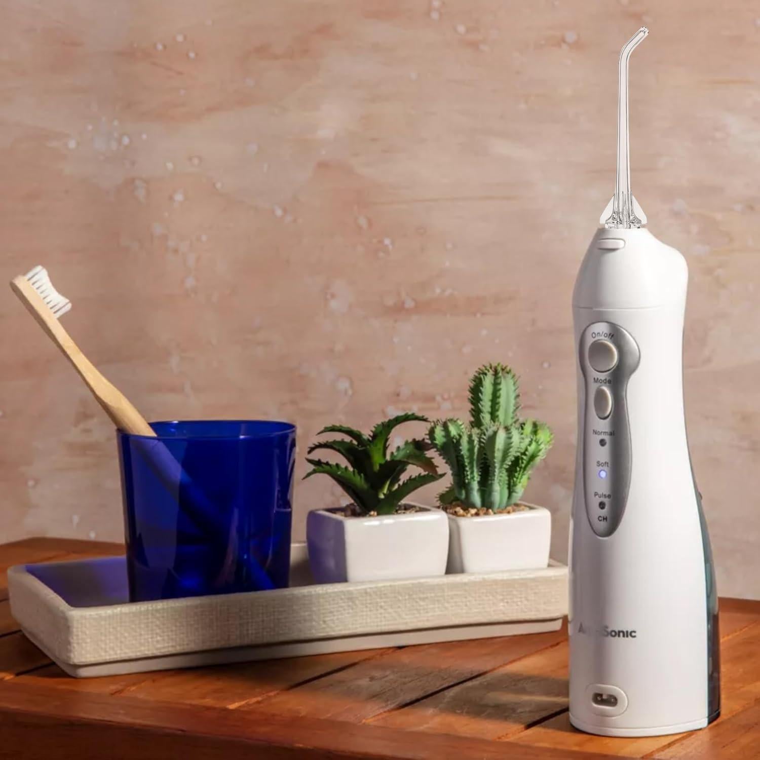 Cabezal de Reemplazo AquaSonic Aqua Flosser - 4 Puntas Clásicas