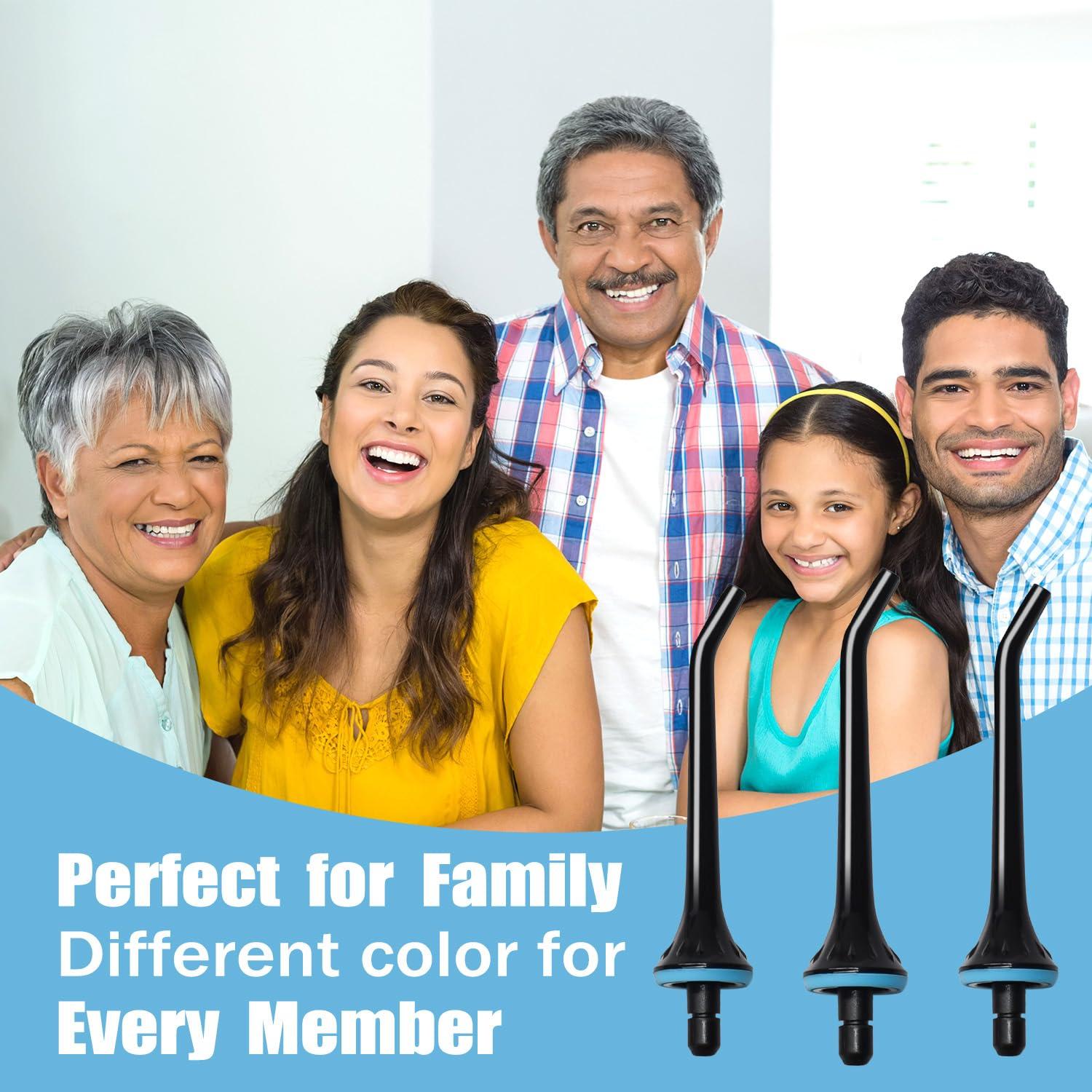 3 Puntas de Reemplazo para Irrigador Dental Nicwell/COSLUS