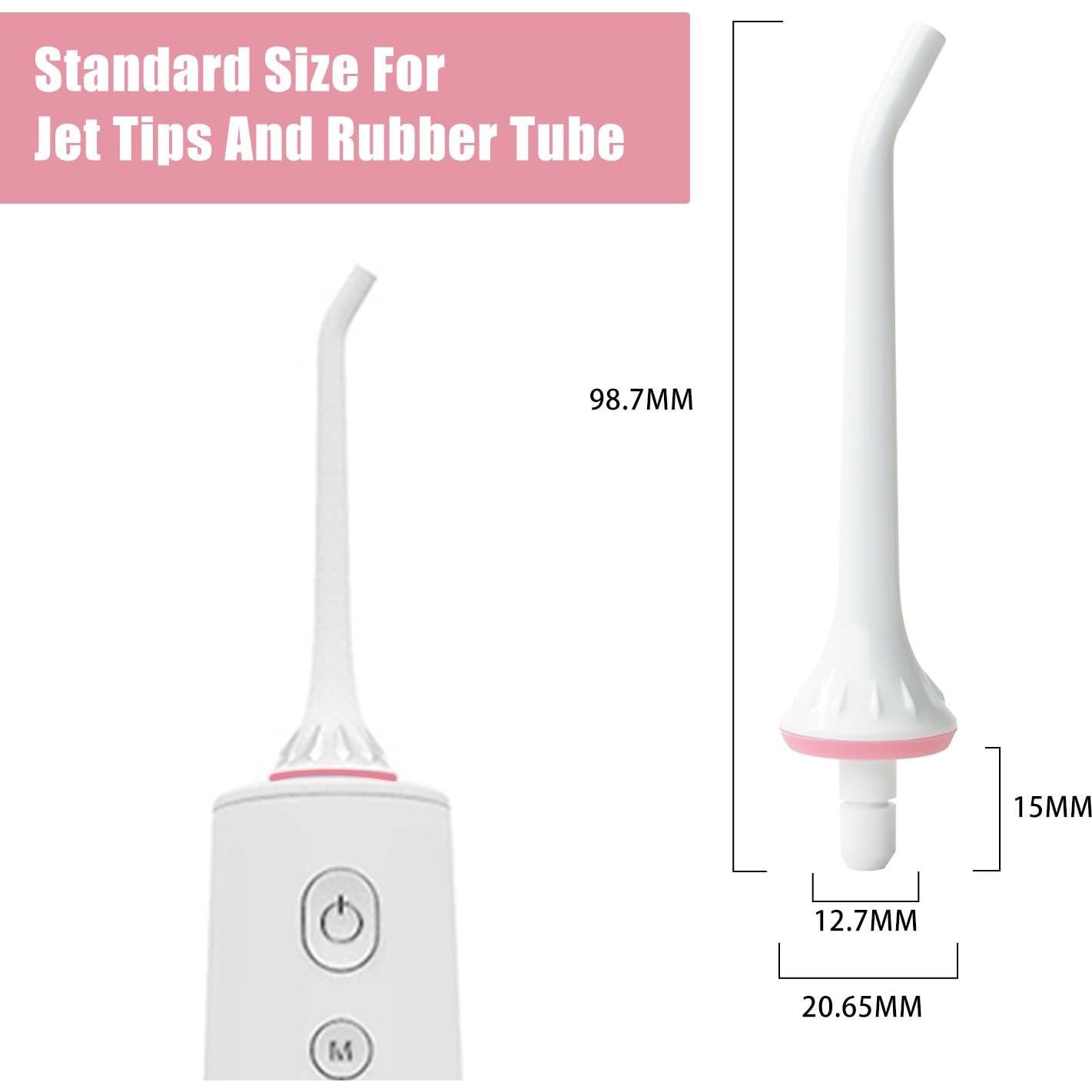Puntas de Reemplazo para Irrigador Bucal BOEEA - Paquete de 3