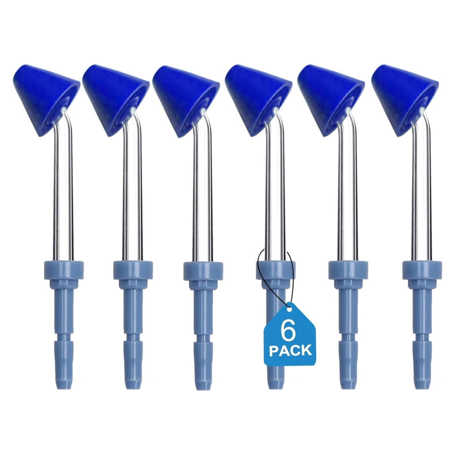 Puntas de Reemplazo para Irrigador Oral Waterpik - 6 Unidades