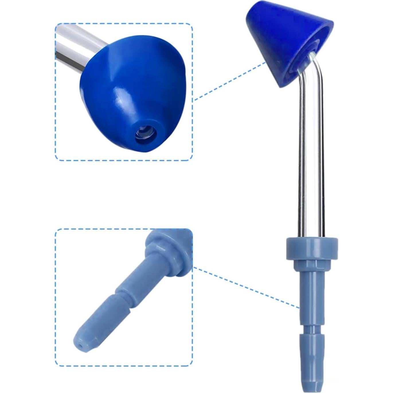 Puntas de Reemplazo para Irrigador Oral Waterpik - 6 Unidades