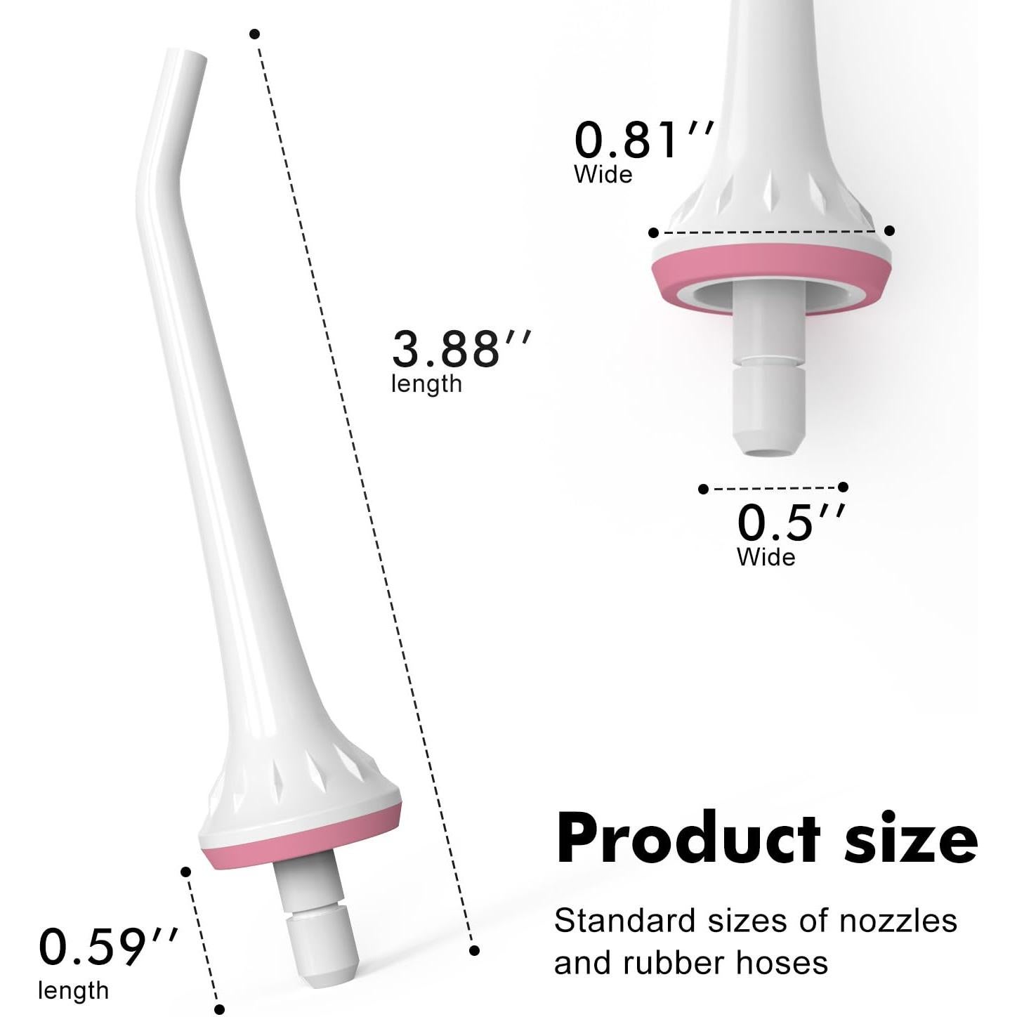 Boquillas de Reemplazo para Irrigador Dental Cordro - 3 Piezas