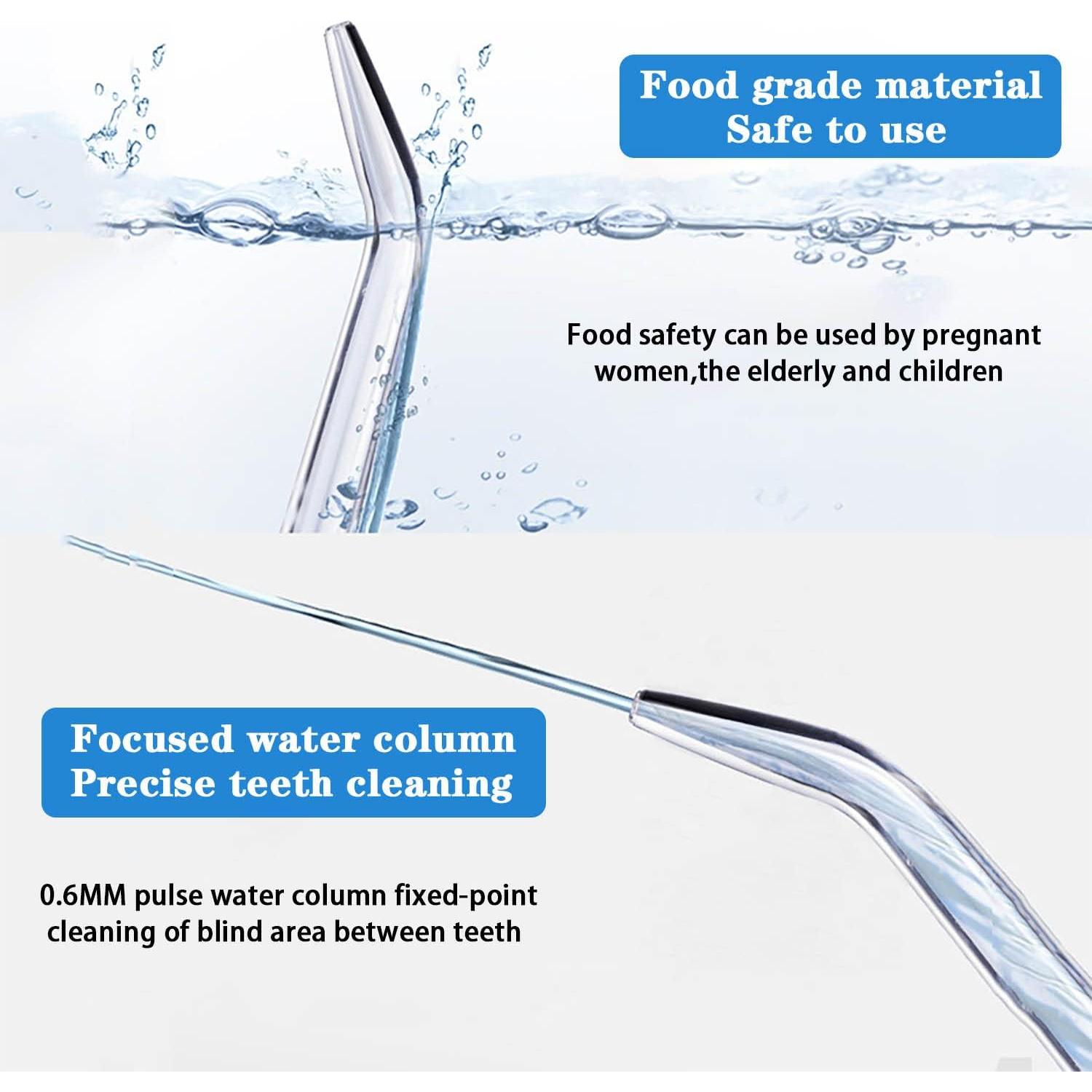 4 Puntas de Reemplazo para Irrigador Dental Waterpik YilulvDeng