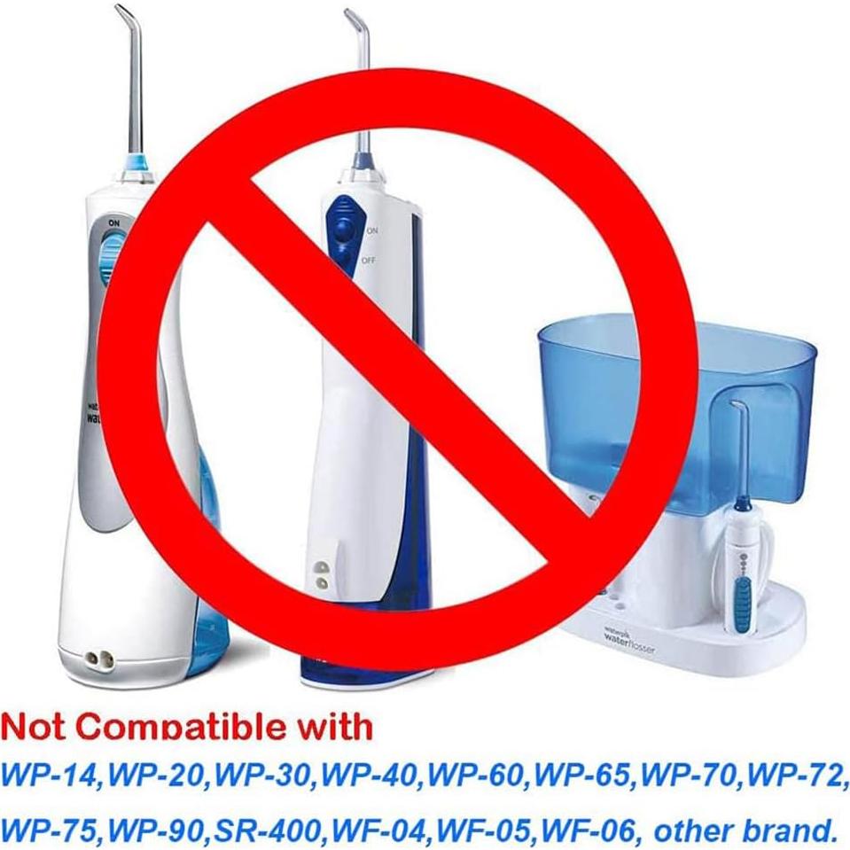 4 Puntas de Reemplazo para Irrigador Dental Waterpik YilulvDeng