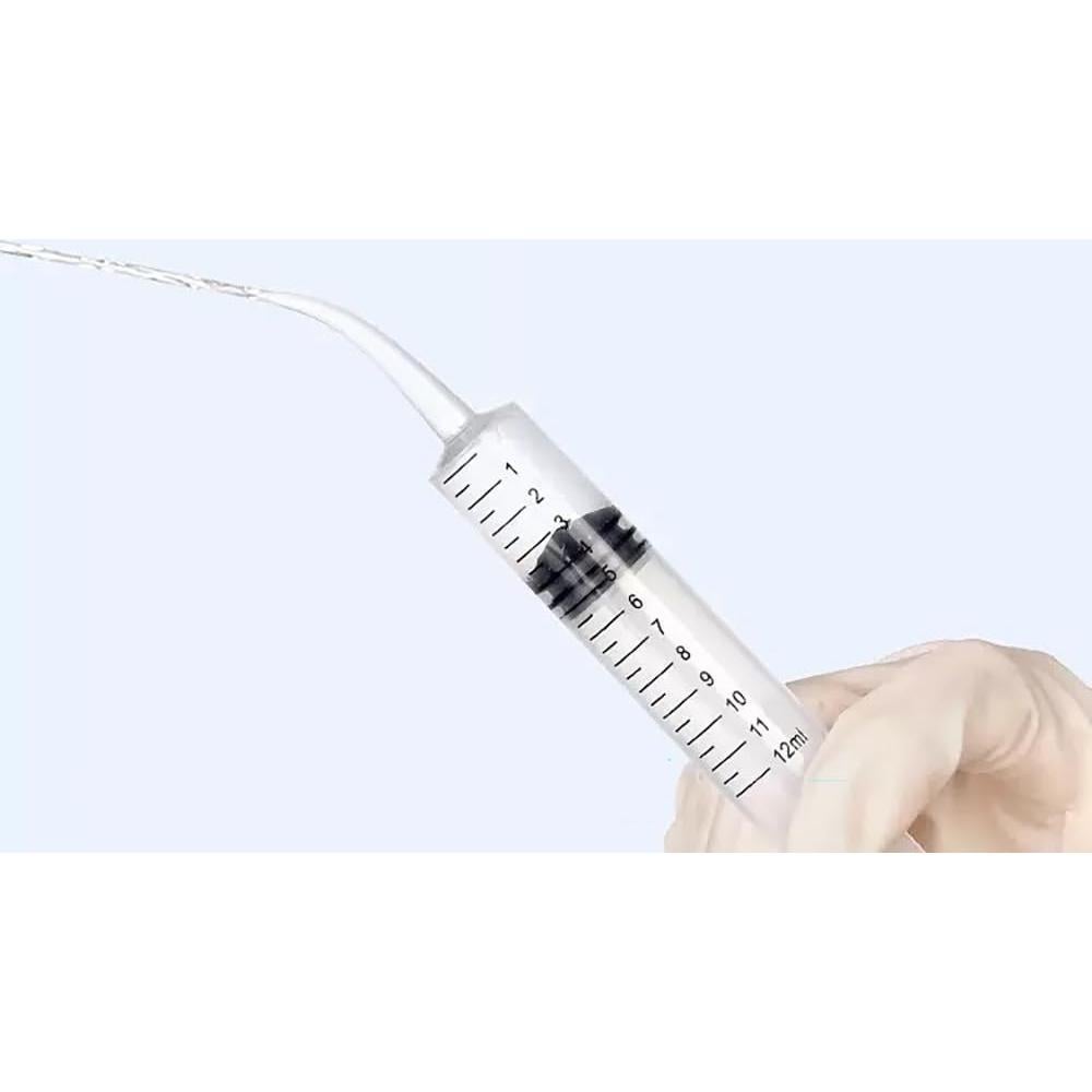 Paquete de 10 Jeringas Dentales Desechables 12ml YAMHOHO