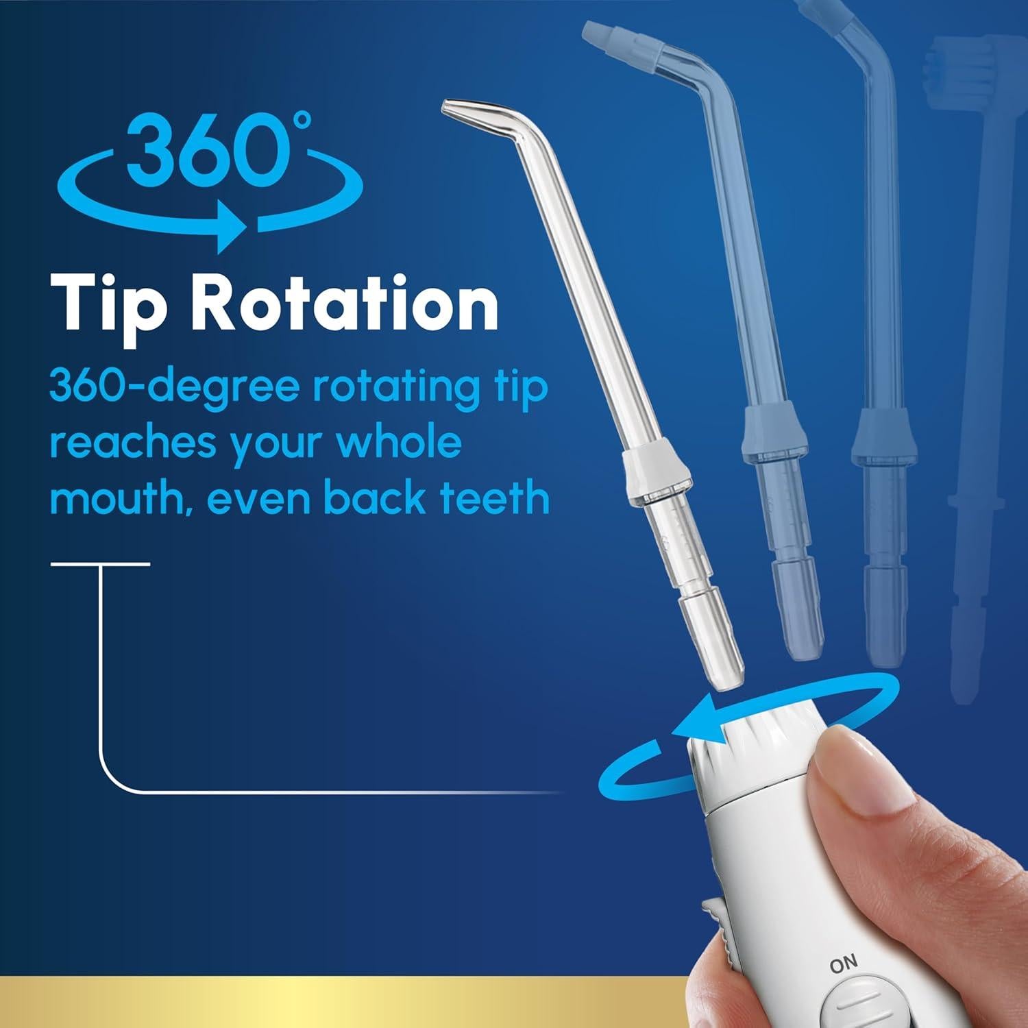 Hilo Dental Waterpik Aquarius WP-660 Blanco 10 Configuraciones