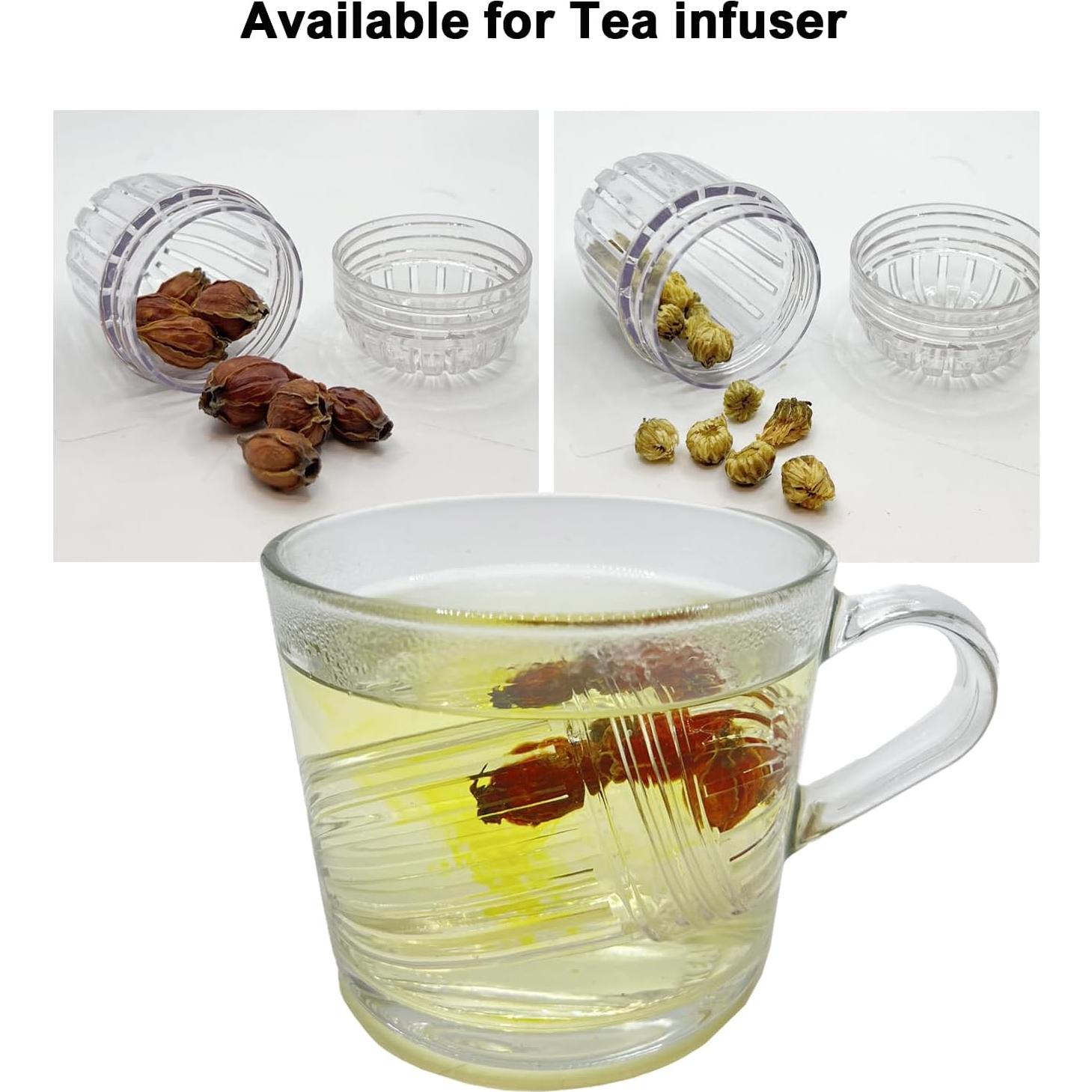 Infusores de Frutas KMEERISE 2PCS para Botellas de Boca Ancha