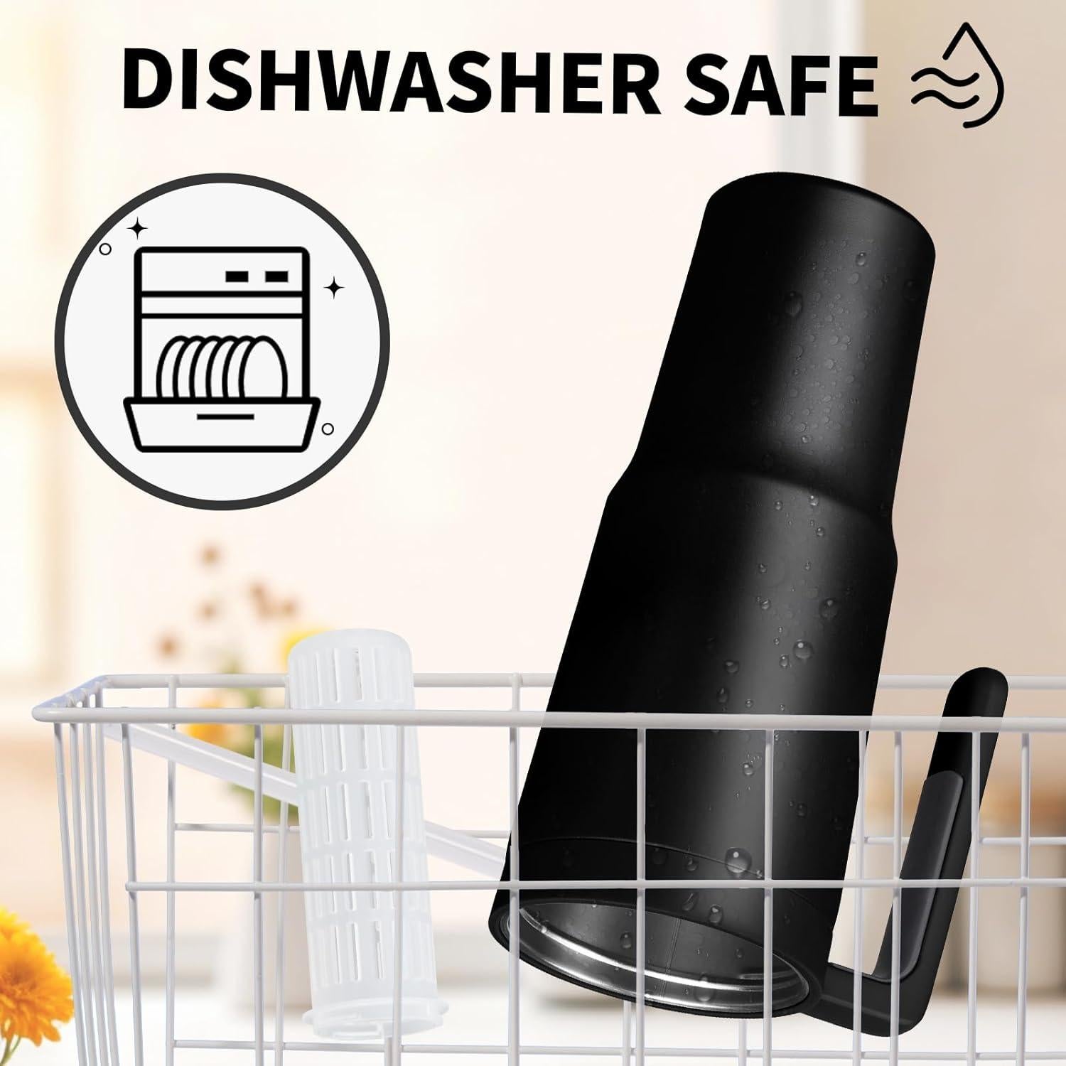 Botella de Agua Infusora VICKNIY 40oz Acero Inoxidable Aislada