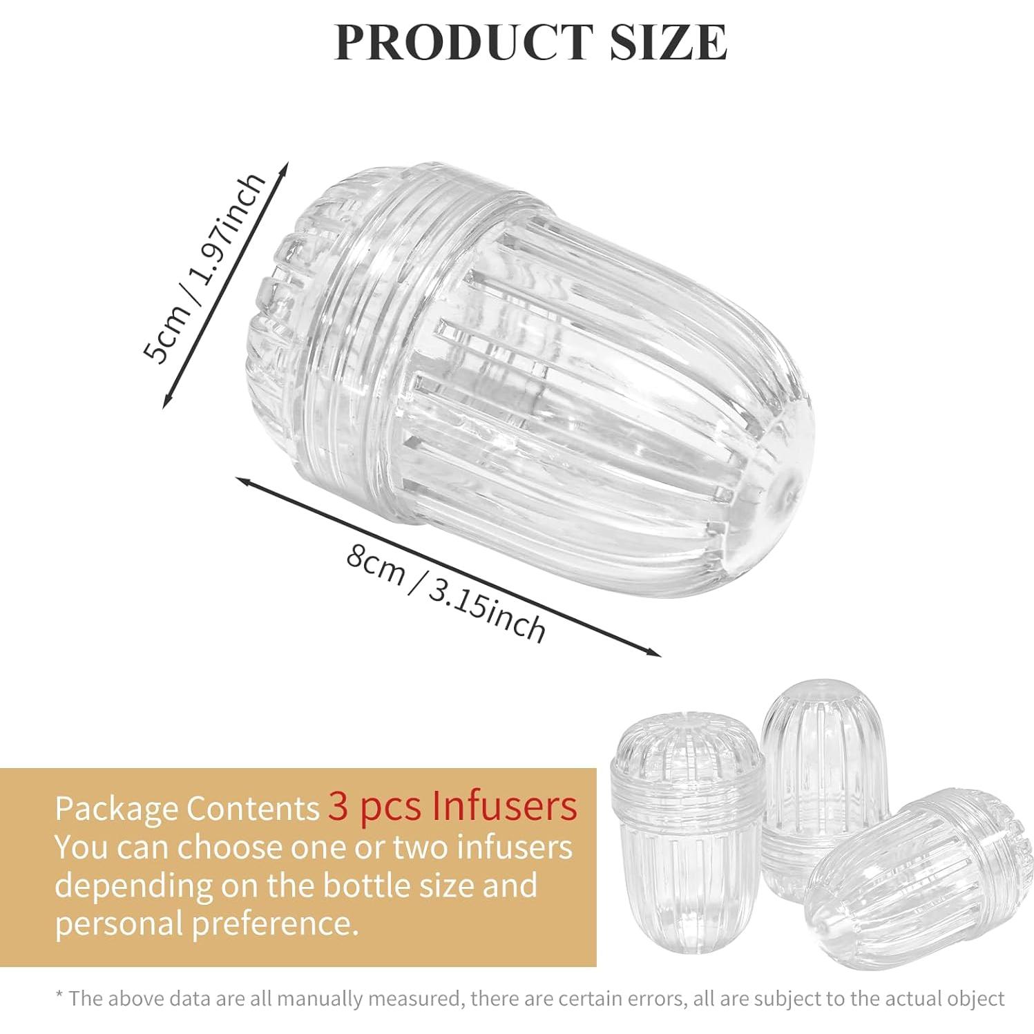 Infusores de Té Puninoto 3PCS Malla Plástica para Botellas