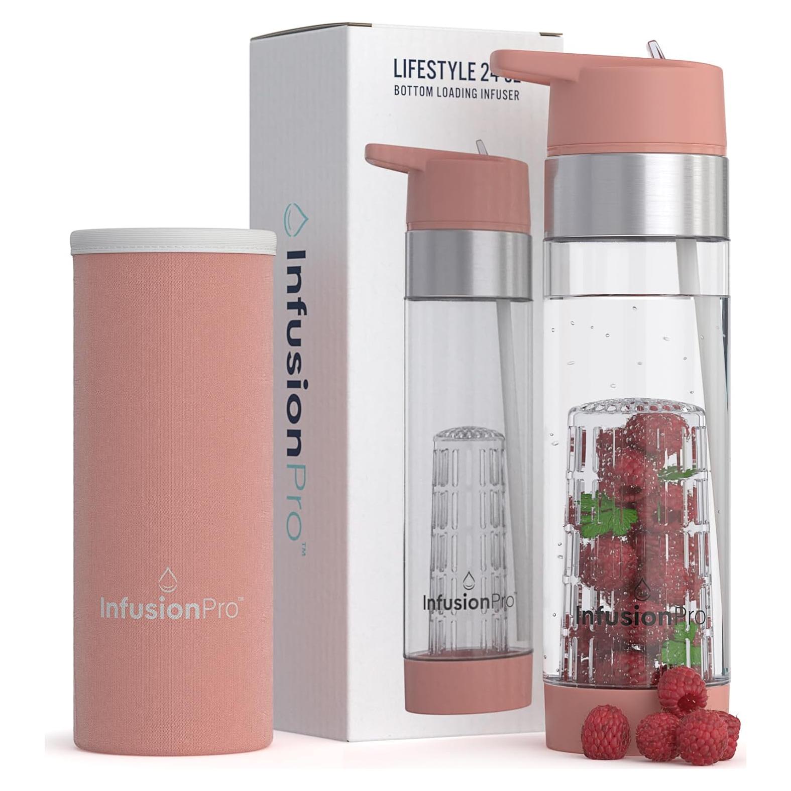 Botella de Agua Infusora de Frutas Infusion Pro 24 oz