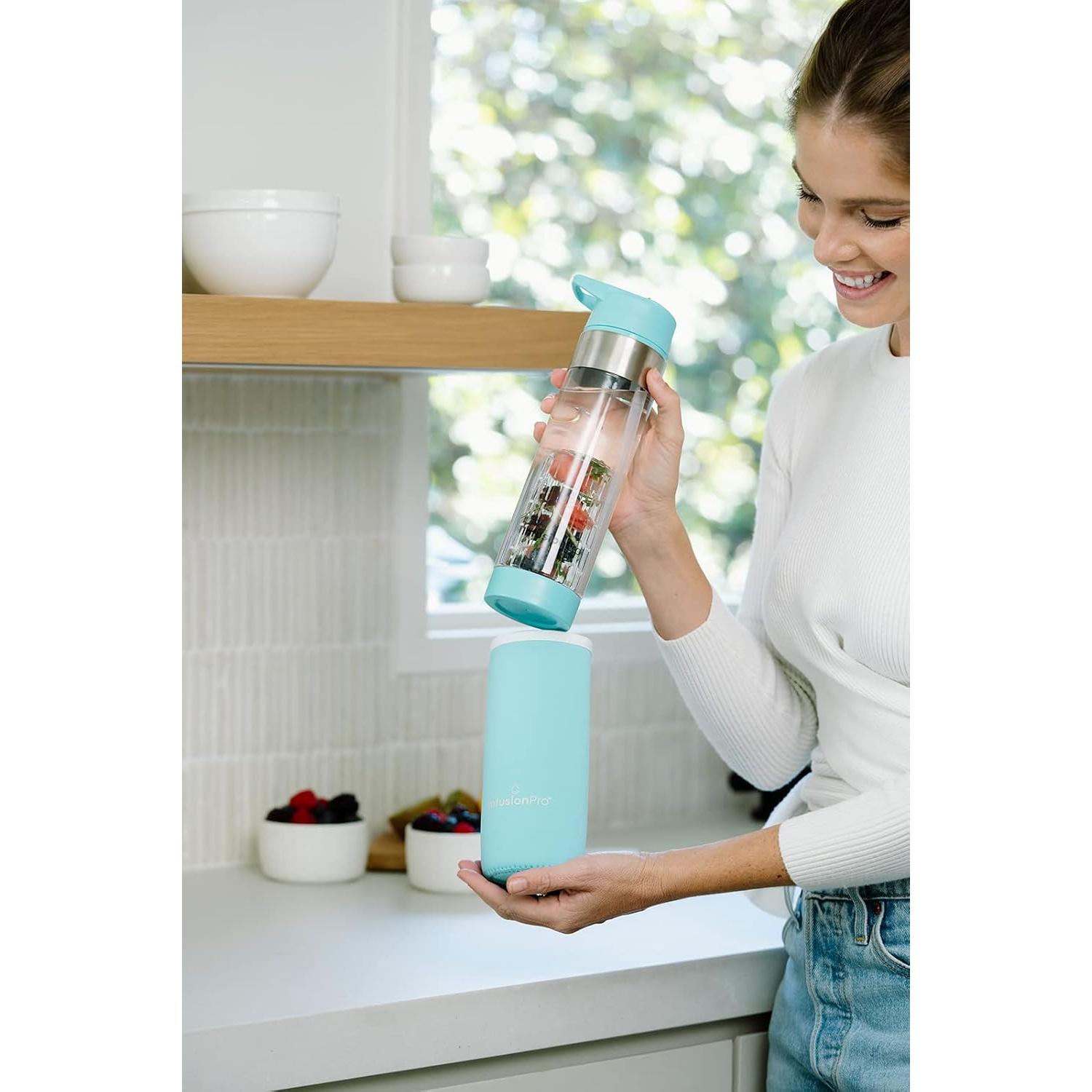 Botella de Agua Infusora de Frutas Infusion Pro 24 oz